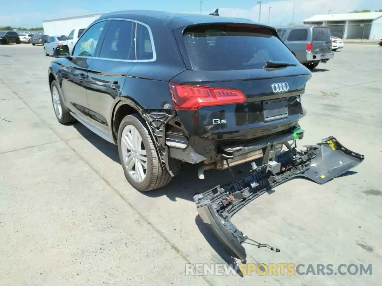 3 Фотография поврежденного автомобиля WA1BNAFY0K2119651 AUDI Q5 2019