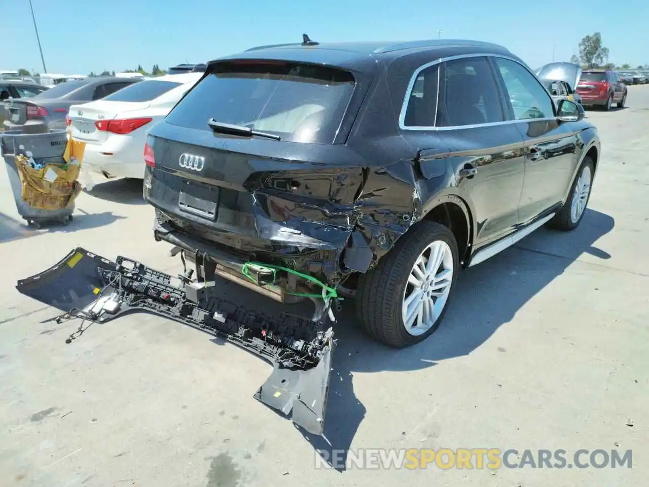 4 Фотография поврежденного автомобиля WA1BNAFY0K2119651 AUDI Q5 2019