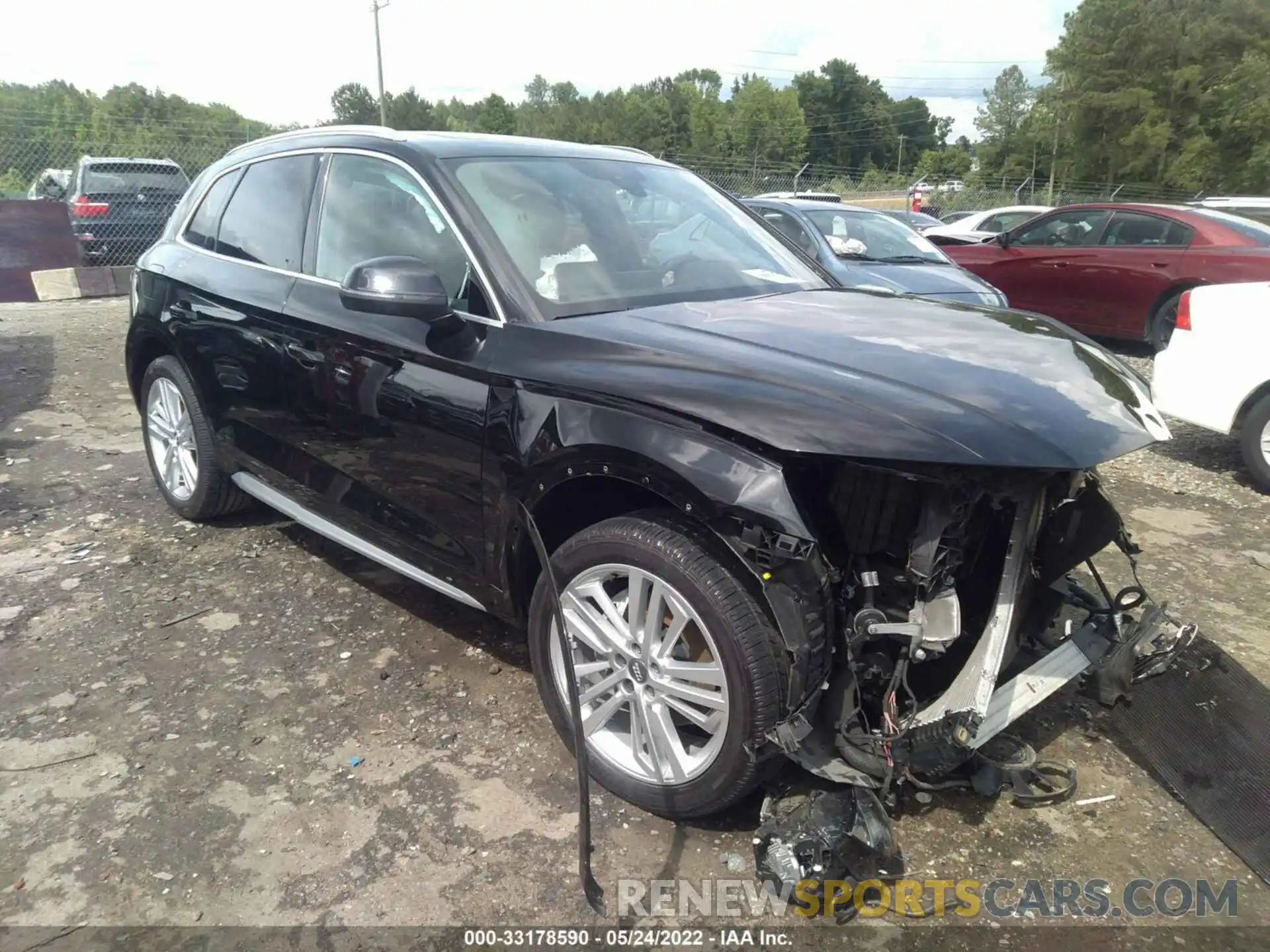 1 Photograph of a damaged car WA1BNAFY0K2121898 AUDI Q5 2019