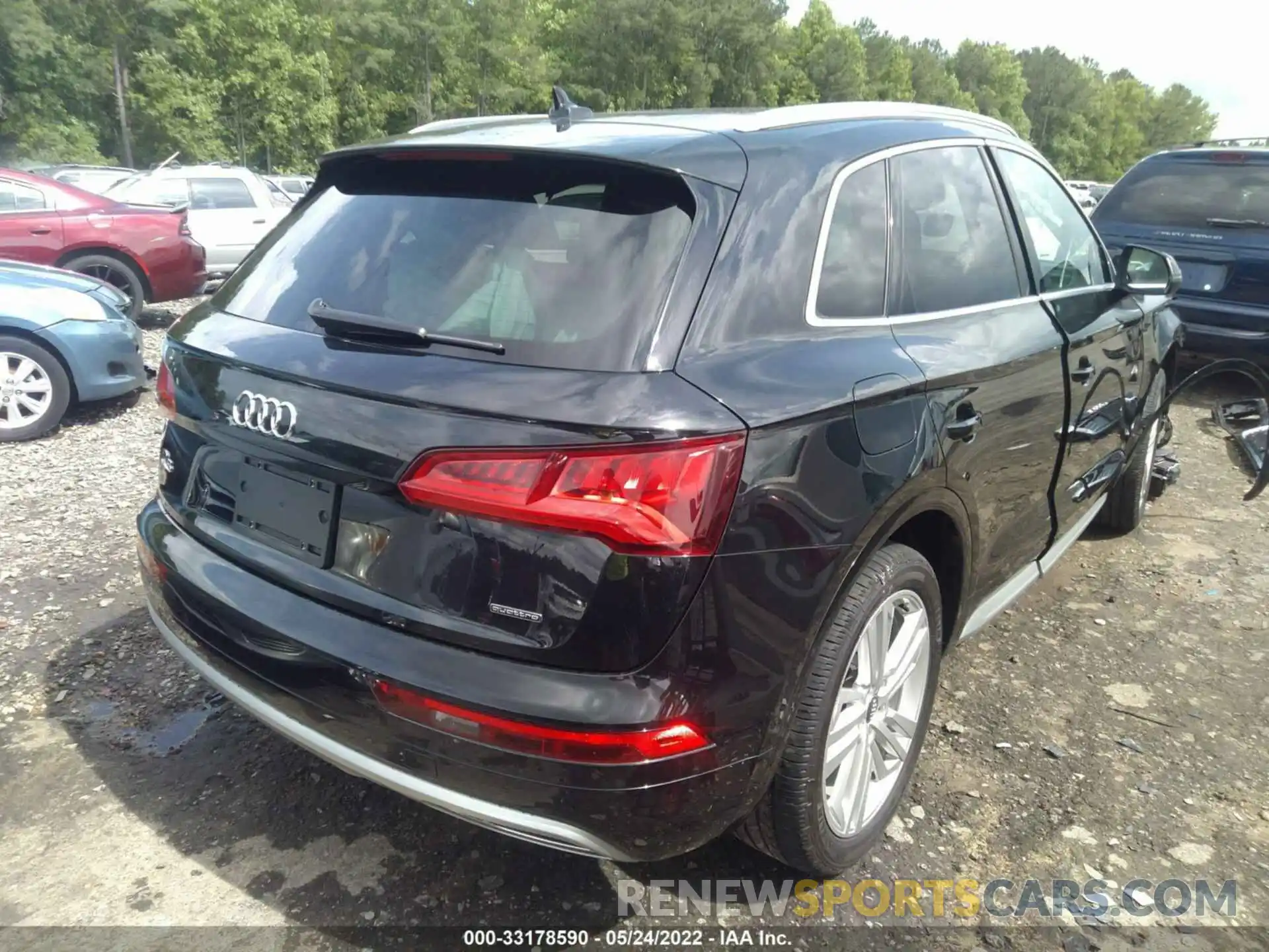 4 Фотография поврежденного автомобиля WA1BNAFY0K2121898 AUDI Q5 2019