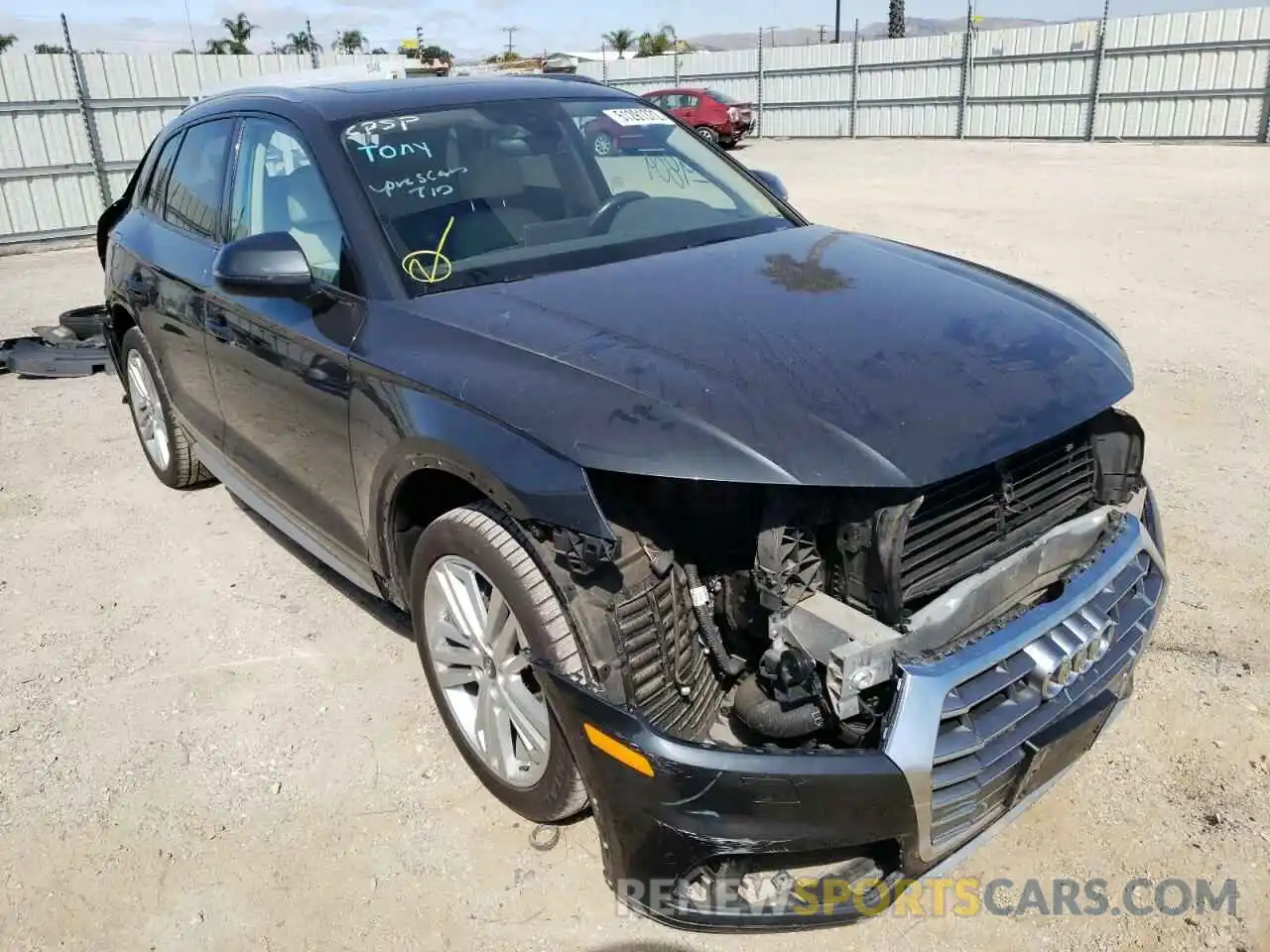 1 Photograph of a damaged car WA1BNAFY0K2122632 AUDI Q5 2019