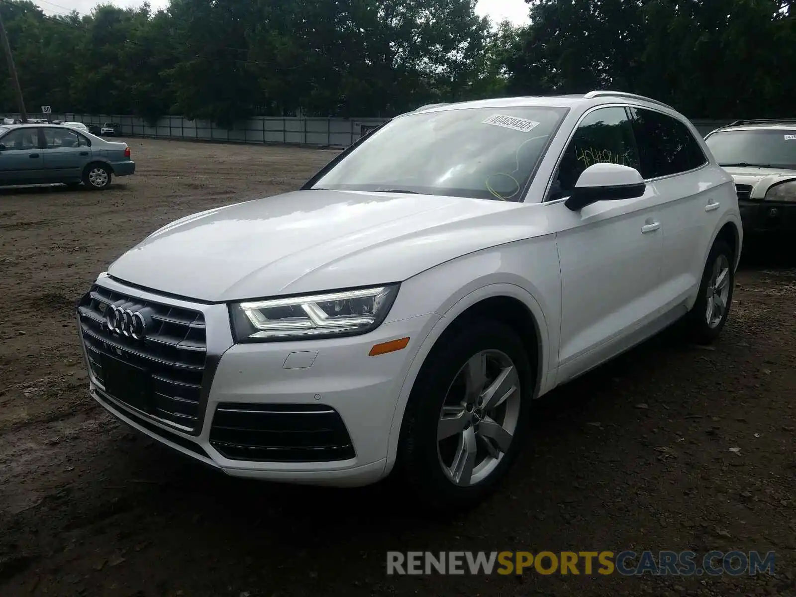 2 Photograph of a damaged car WA1BNAFY0K2123246 AUDI Q5 2019