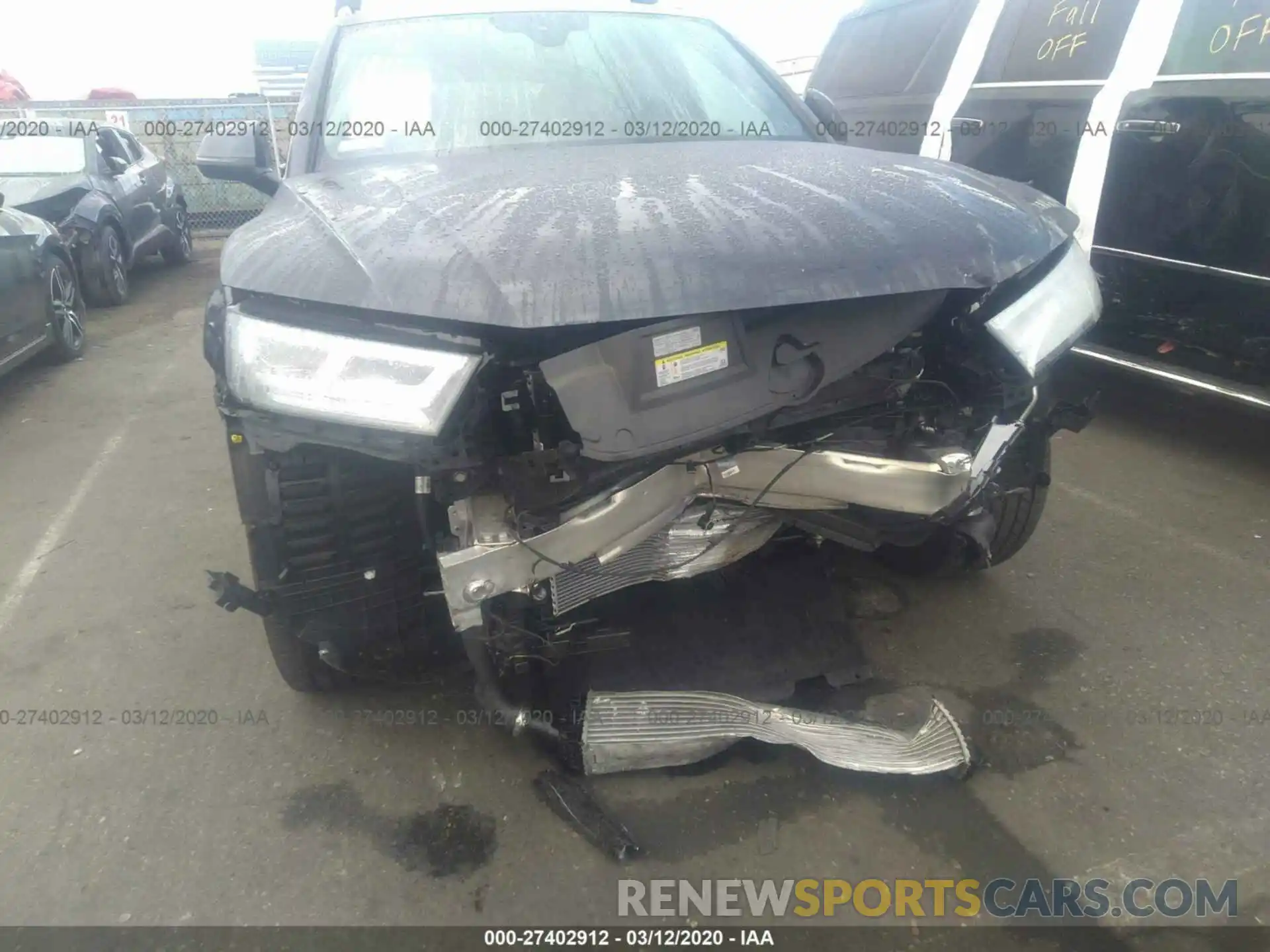 6 Фотография поврежденного автомобиля WA1BNAFY0K2129015 AUDI Q5 2019