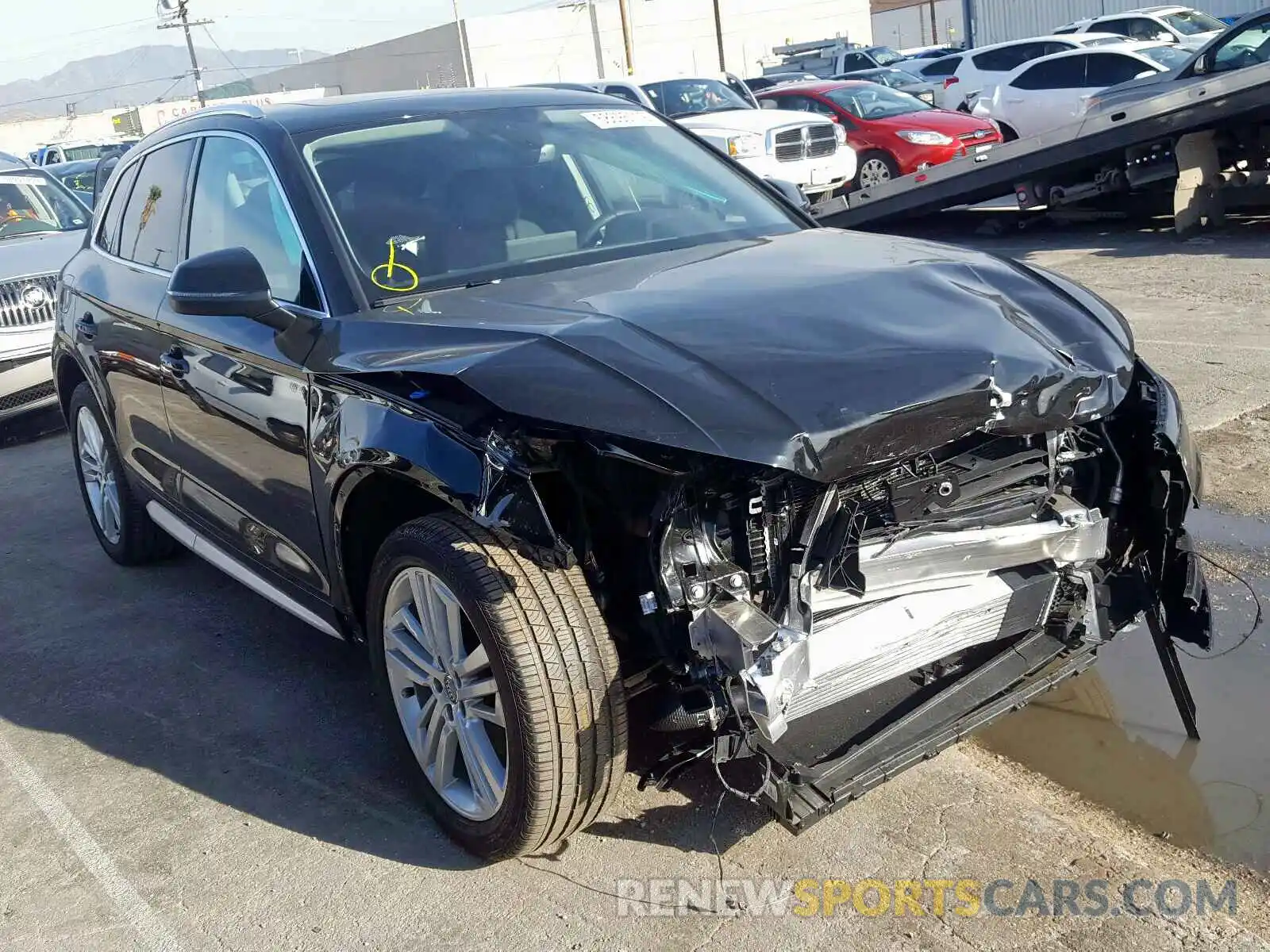 1 Photograph of a damaged car WA1BNAFY0K2139110 AUDI Q5 2019