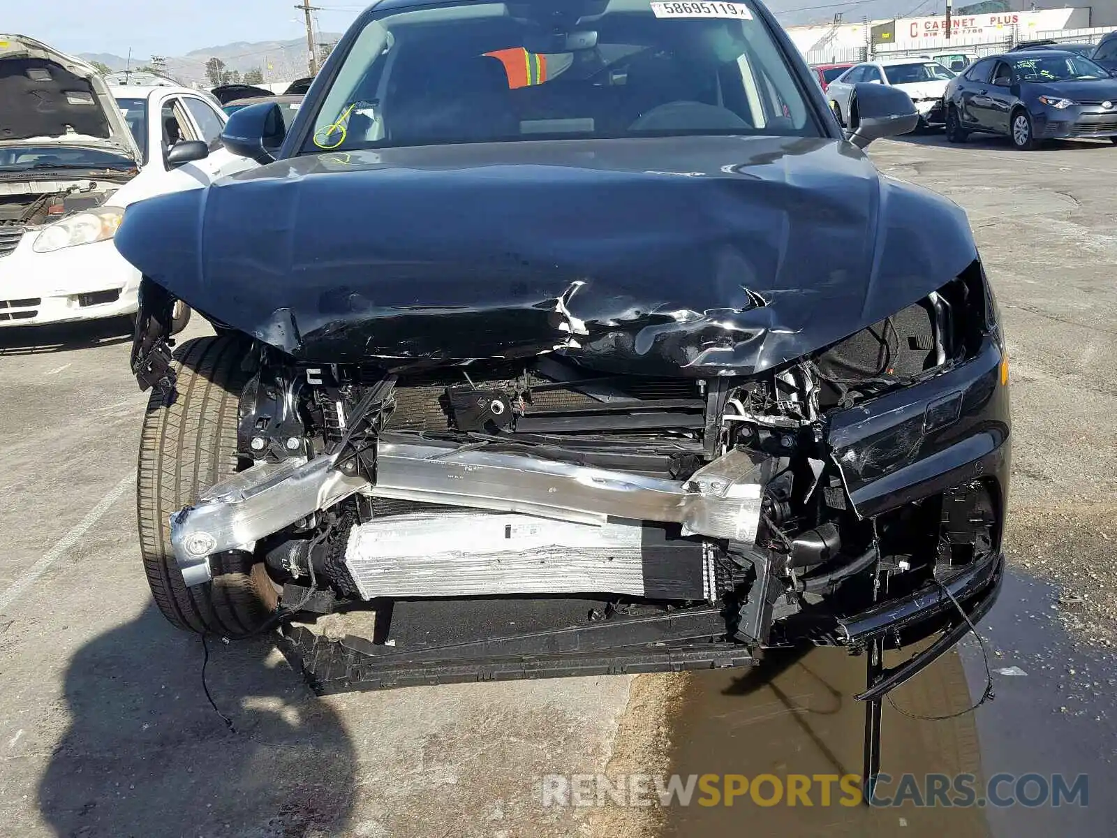 9 Photograph of a damaged car WA1BNAFY0K2139110 AUDI Q5 2019