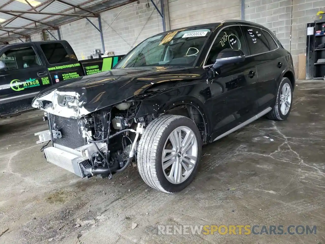 2 Фотография поврежденного автомобиля WA1BNAFY0K2139334 AUDI Q5 2019