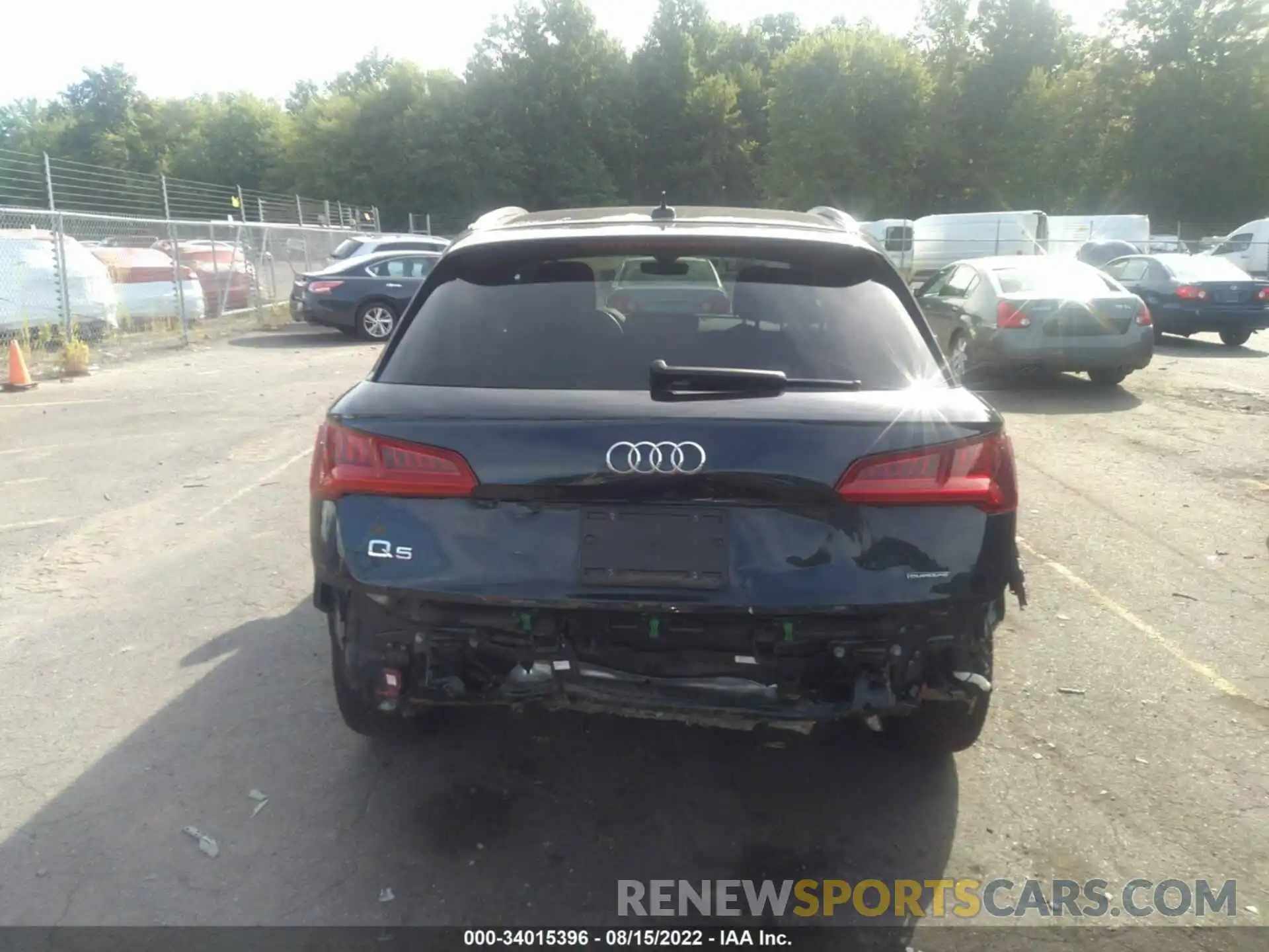 6 Фотография поврежденного автомобиля WA1BNAFY1K2015492 AUDI Q5 2019