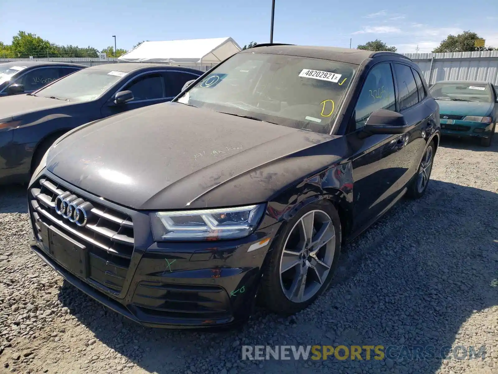 2 Photograph of a damaged car WA1BNAFY1K2018568 AUDI Q5 2019