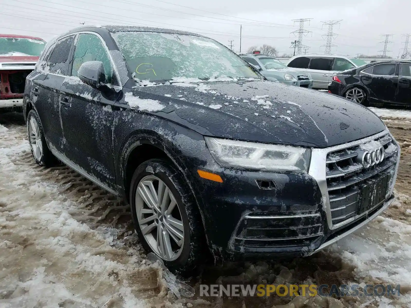 1 Photograph of a damaged car WA1BNAFY1K2019137 AUDI Q5 2019