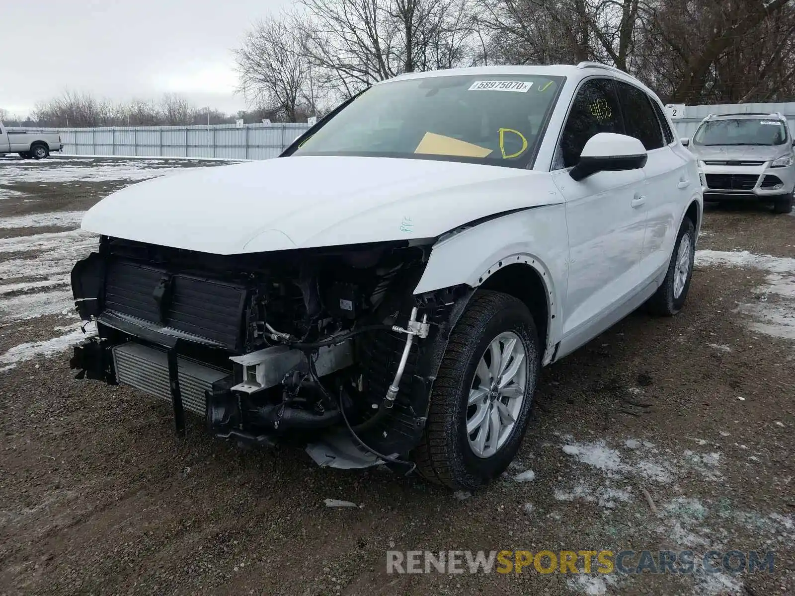 2 Photograph of a damaged car WA1BNAFY1K2029232 AUDI Q5 2019