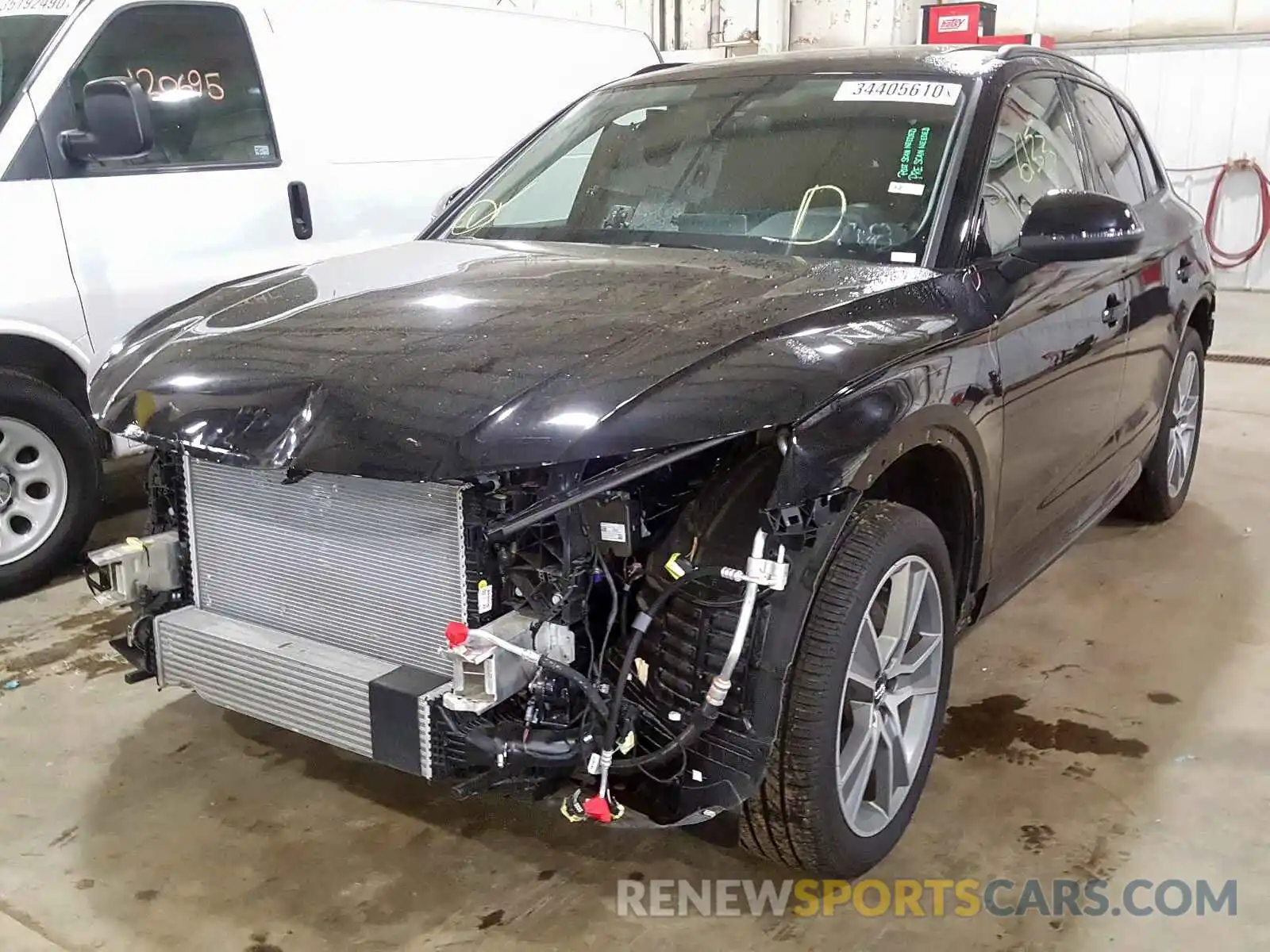 2 Photograph of a damaged car WA1BNAFY1K2038044 AUDI Q5 2019