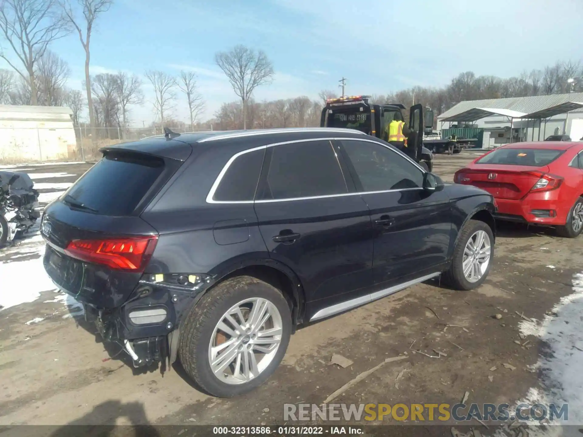 4 Фотография поврежденного автомобиля WA1BNAFY1K2040618 AUDI Q5 2019