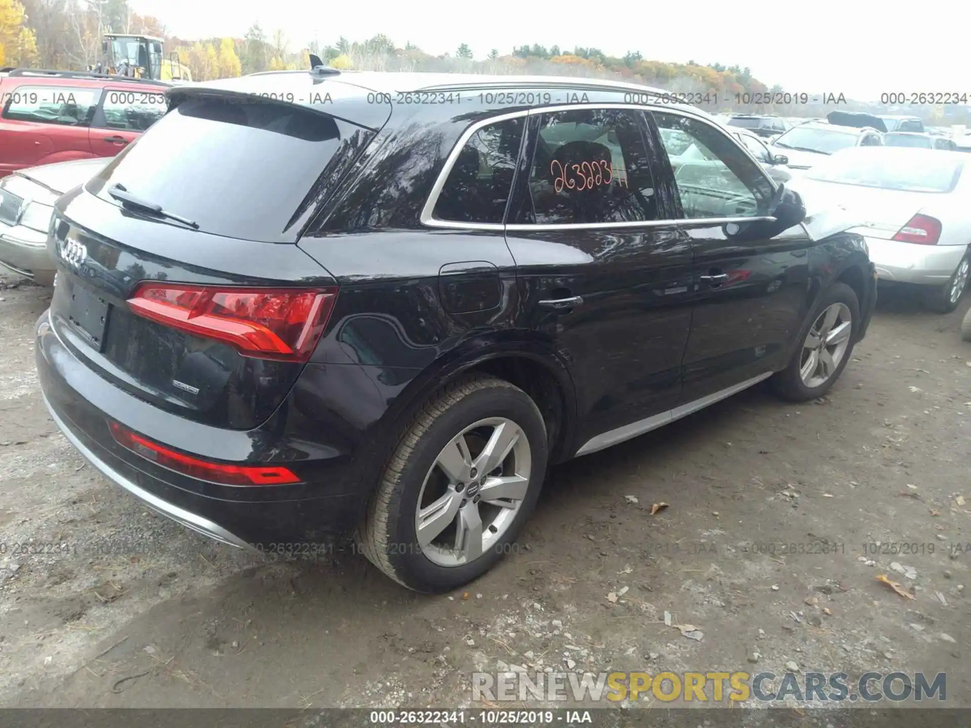 4 Фотография поврежденного автомобиля WA1BNAFY1K2041378 AUDI Q5 2019