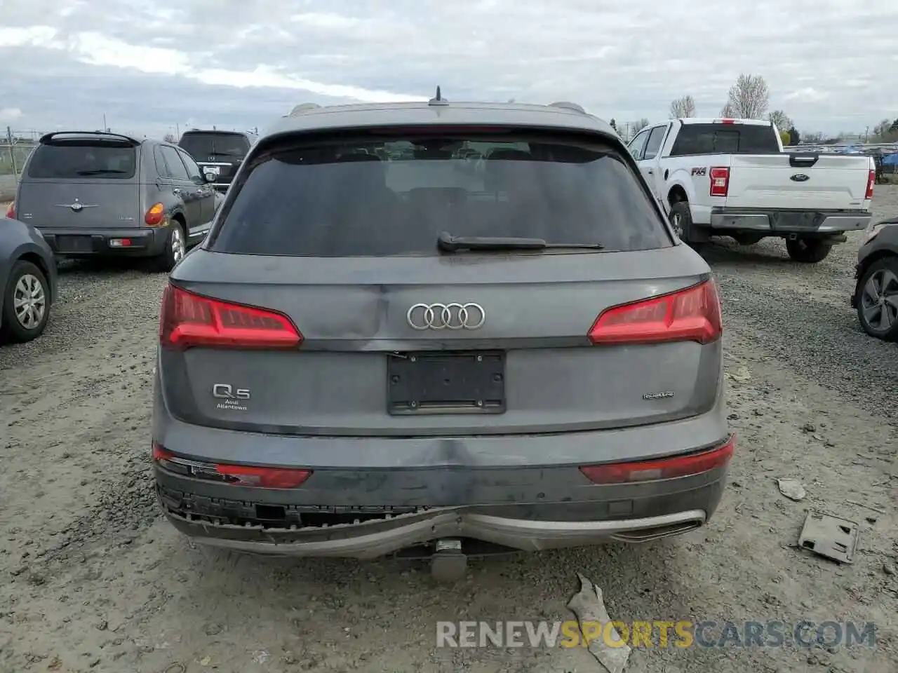 6 Фотография поврежденного автомобиля WA1BNAFY1K2042319 AUDI Q5 2019