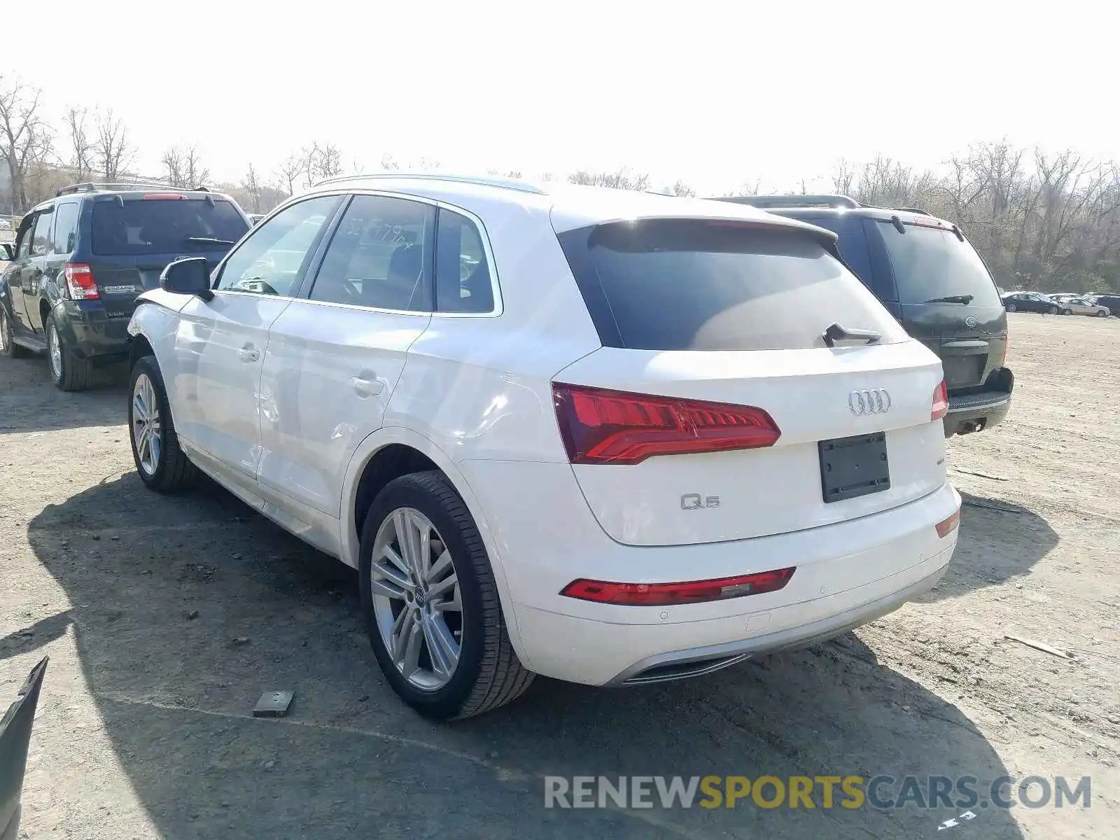 3 Фотография поврежденного автомобиля WA1BNAFY1K2049223 AUDI Q5 2019