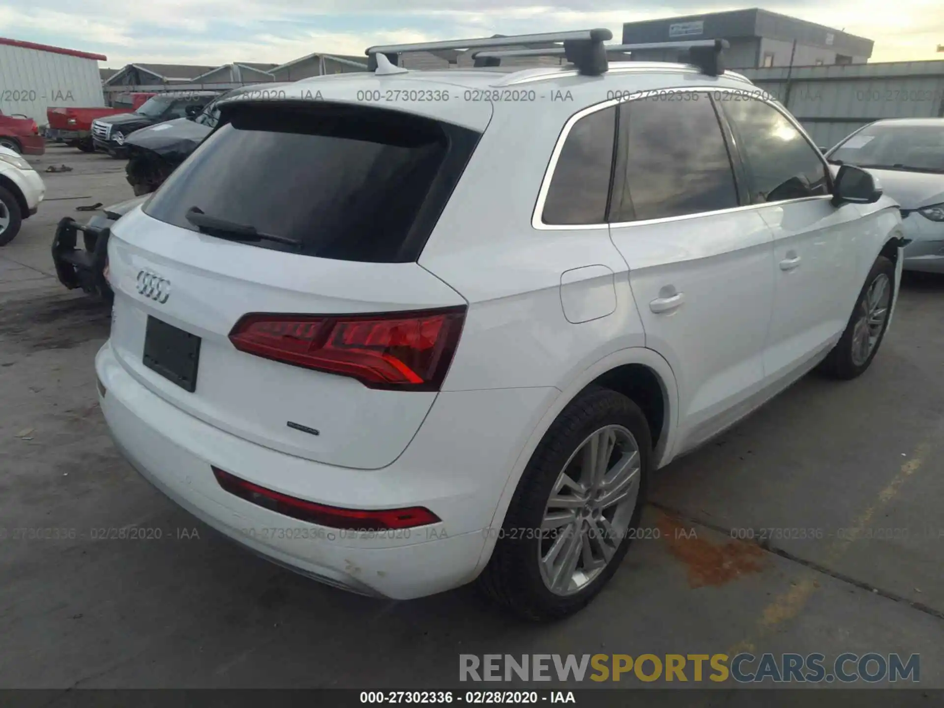 4 Фотография поврежденного автомобиля WA1BNAFY1K2053014 AUDI Q5 2019