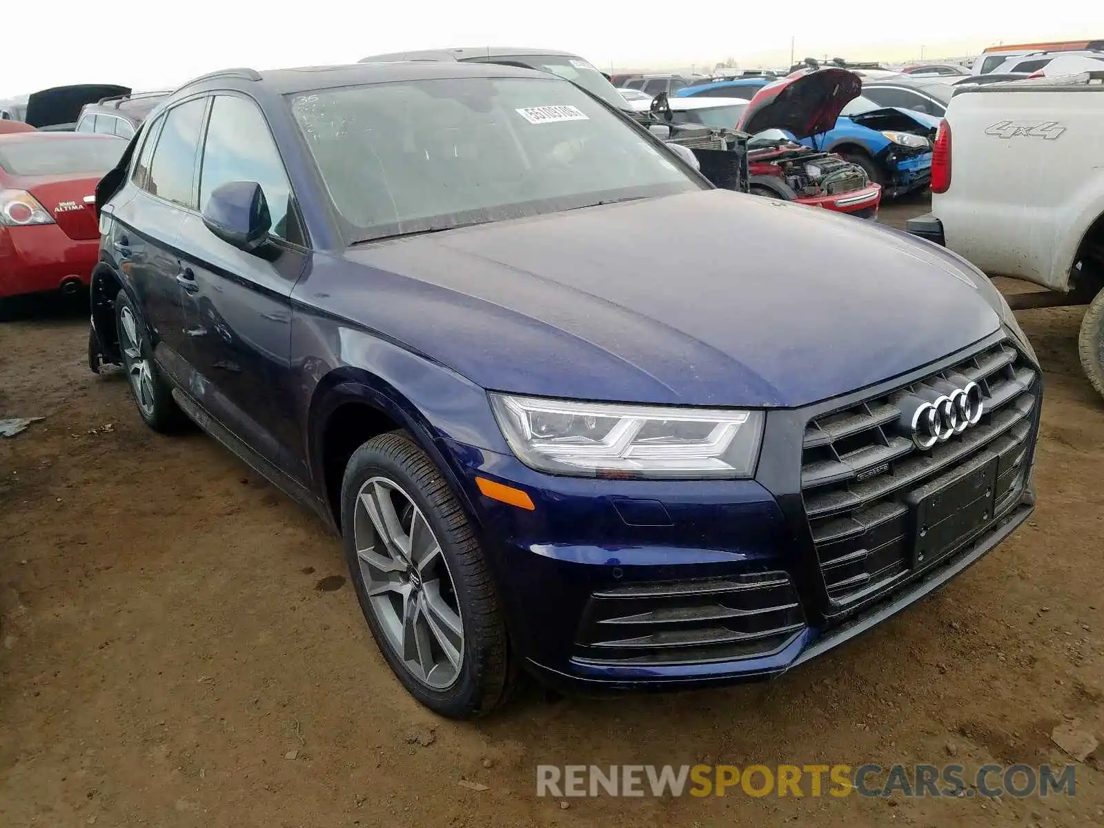 1 Фотография поврежденного автомобиля WA1BNAFY1K2065096 AUDI Q5 2019