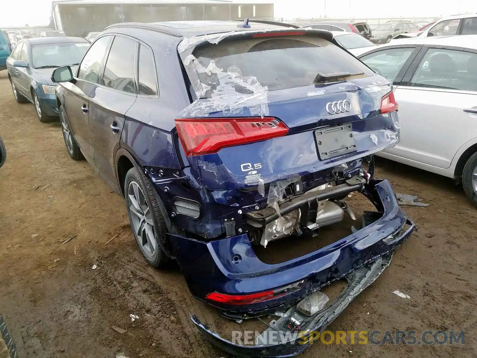 3 Фотография поврежденного автомобиля WA1BNAFY1K2065096 AUDI Q5 2019