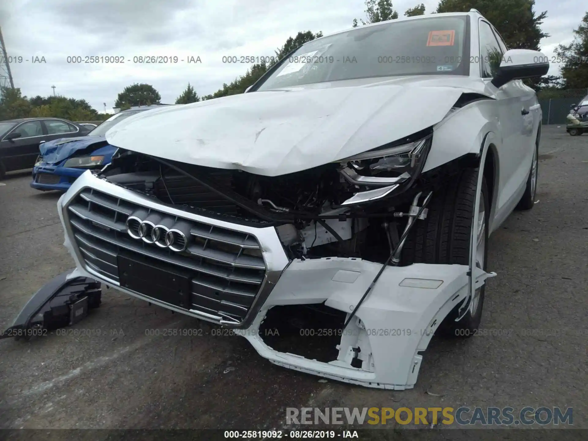 6 Photograph of a damaged car WA1BNAFY1K2066216 AUDI Q5 2019