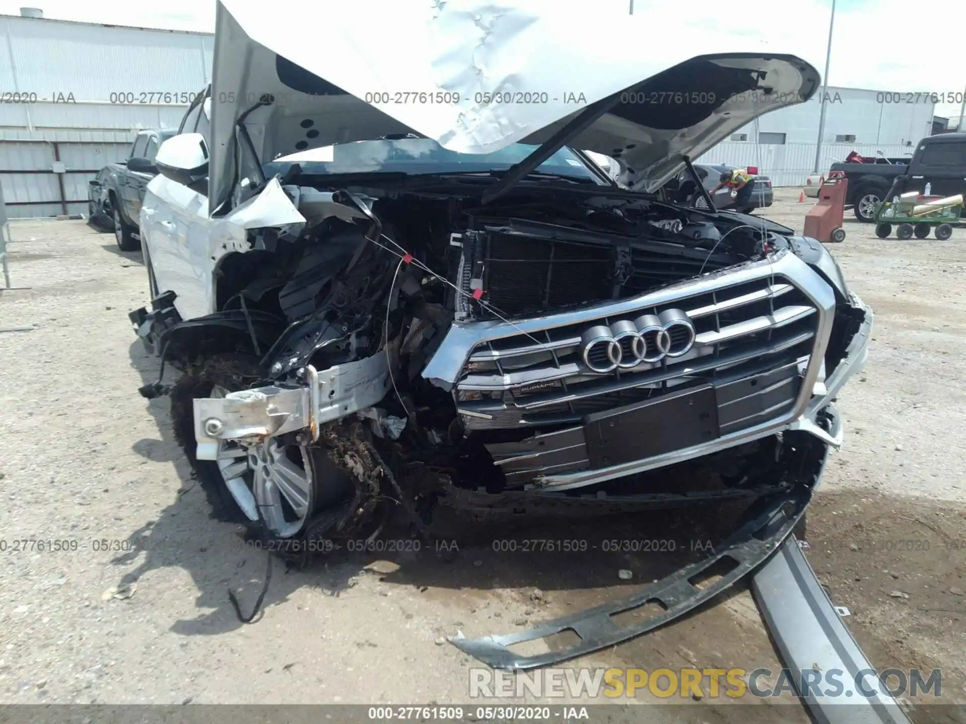 6 Фотография поврежденного автомобиля WA1BNAFY1K2067527 AUDI Q5 2019