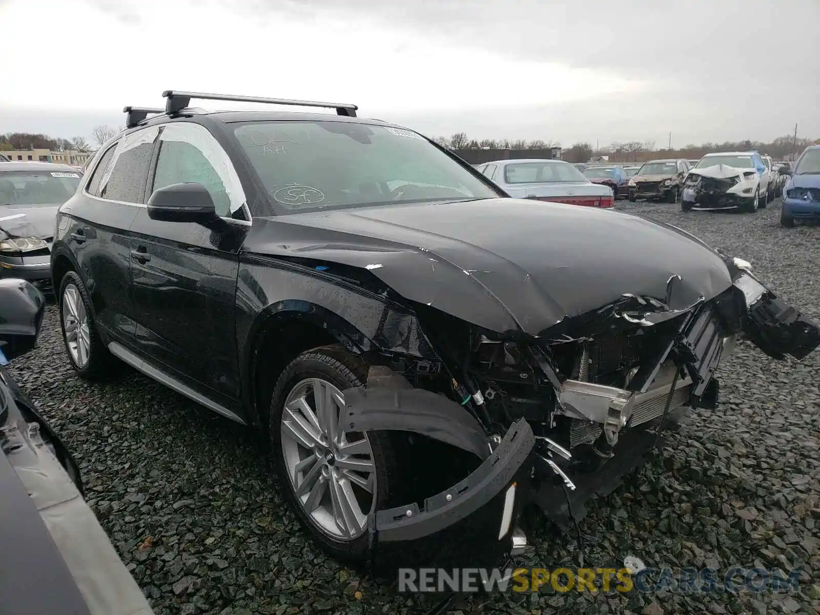 1 Photograph of a damaged car WA1BNAFY1K2068287 AUDI Q5 2019