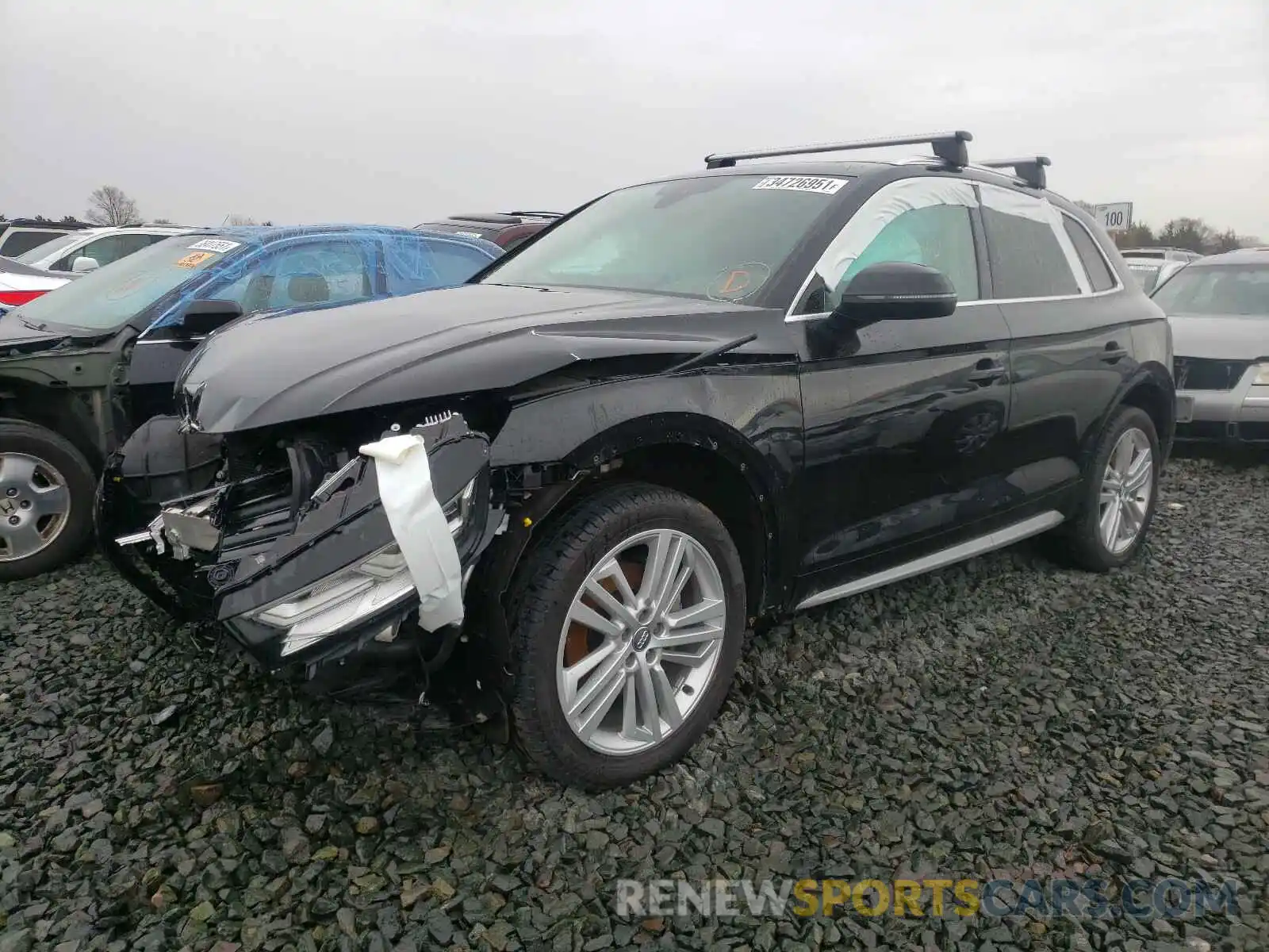 2 Photograph of a damaged car WA1BNAFY1K2068287 AUDI Q5 2019