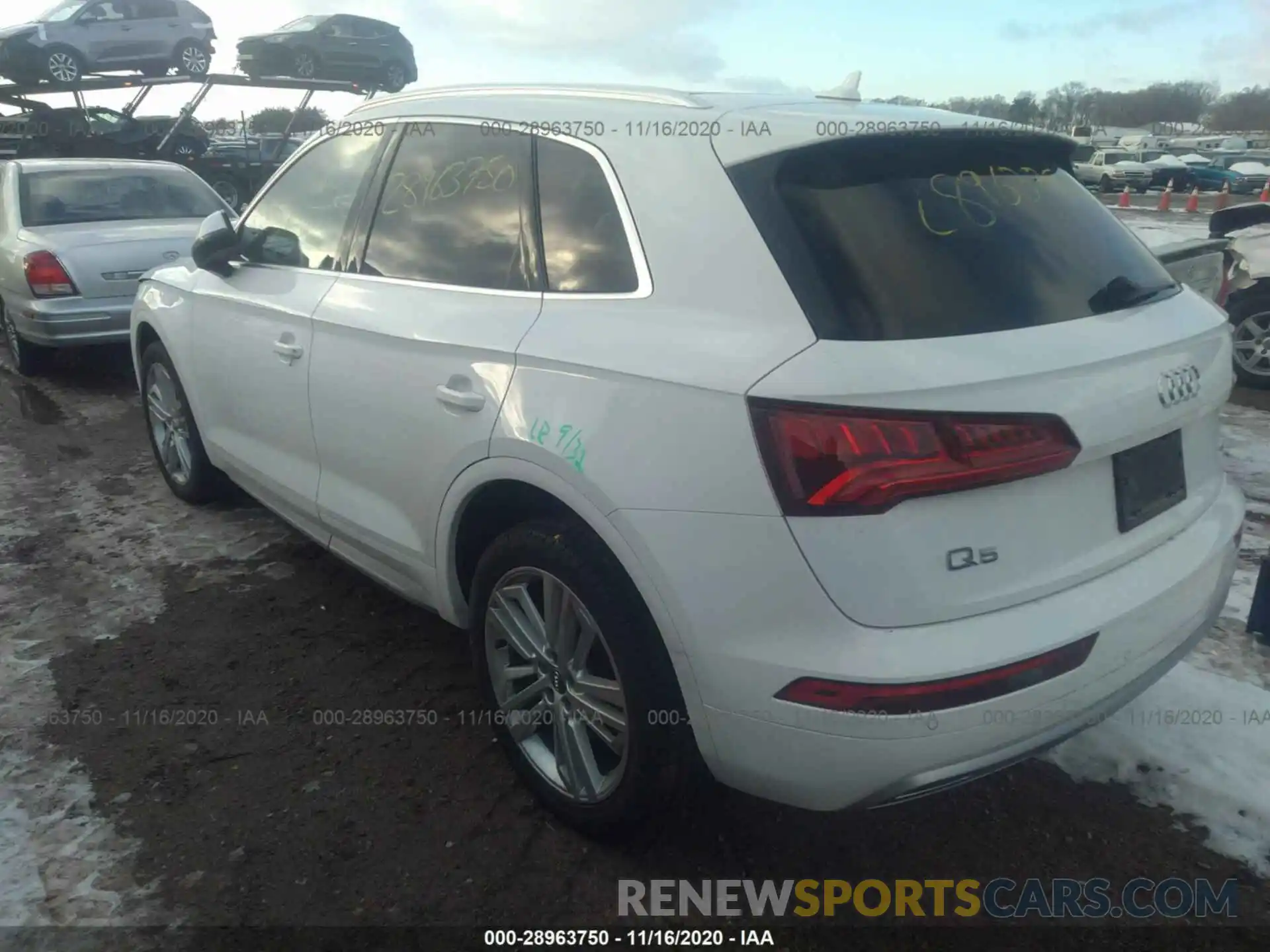 3 Photograph of a damaged car WA1BNAFY1K2069021 AUDI Q5 2019