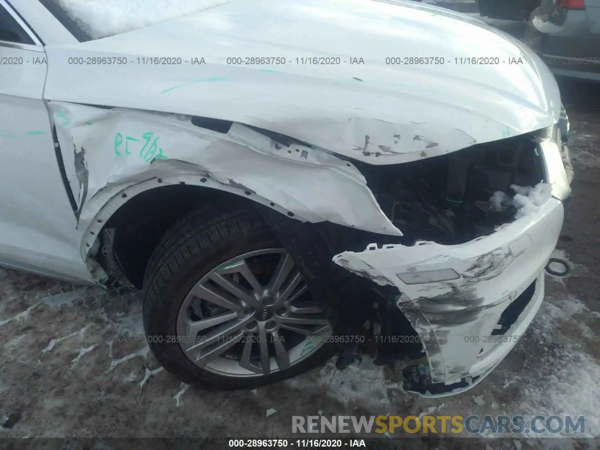 6 Photograph of a damaged car WA1BNAFY1K2069021 AUDI Q5 2019