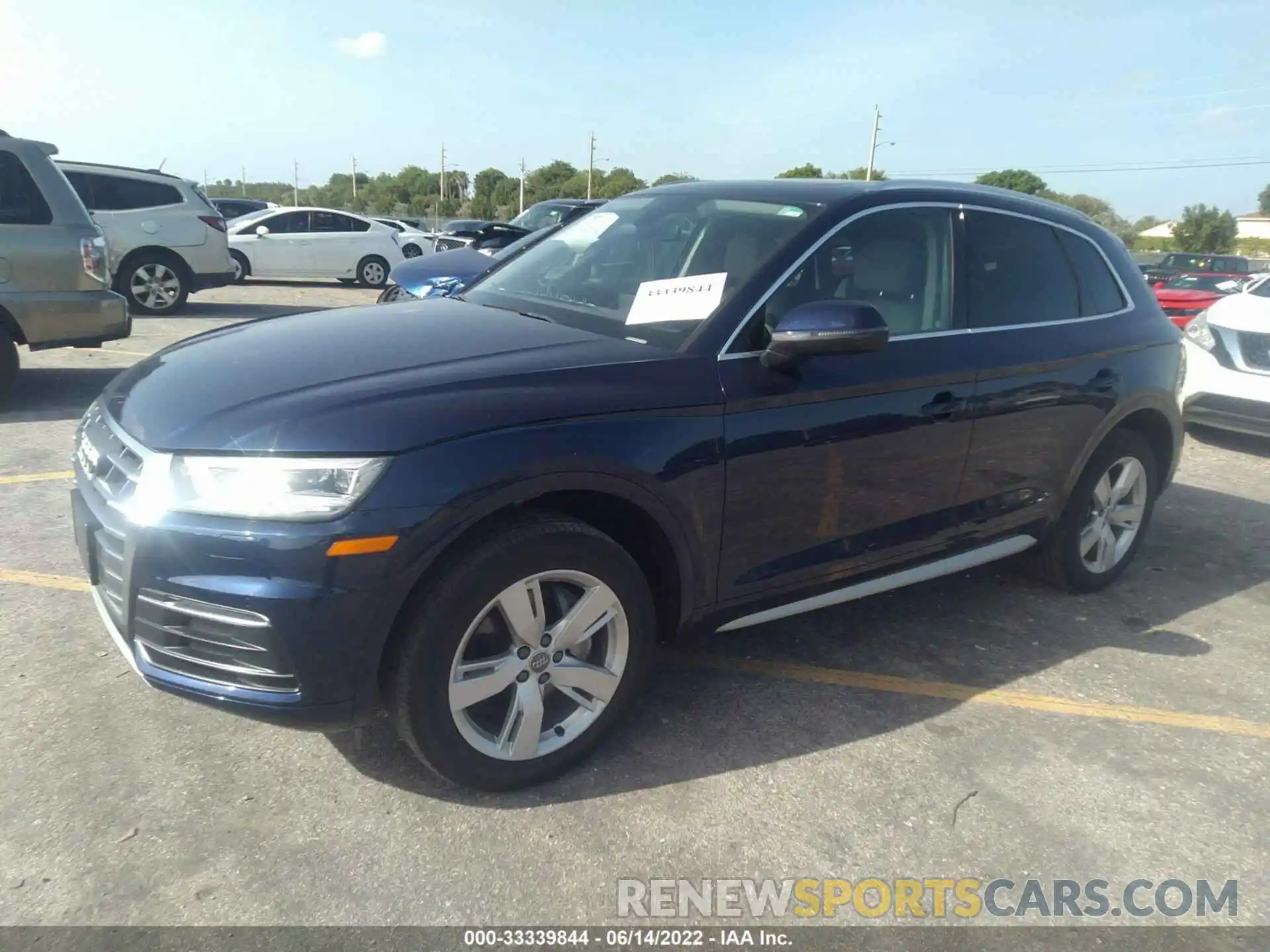 2 Photograph of a damaged car WA1BNAFY1K2072582 AUDI Q5 2019