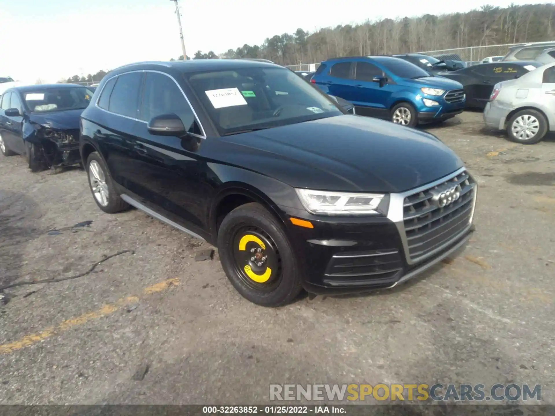 1 Фотография поврежденного автомобиля WA1BNAFY1K2072789 AUDI Q5 2019