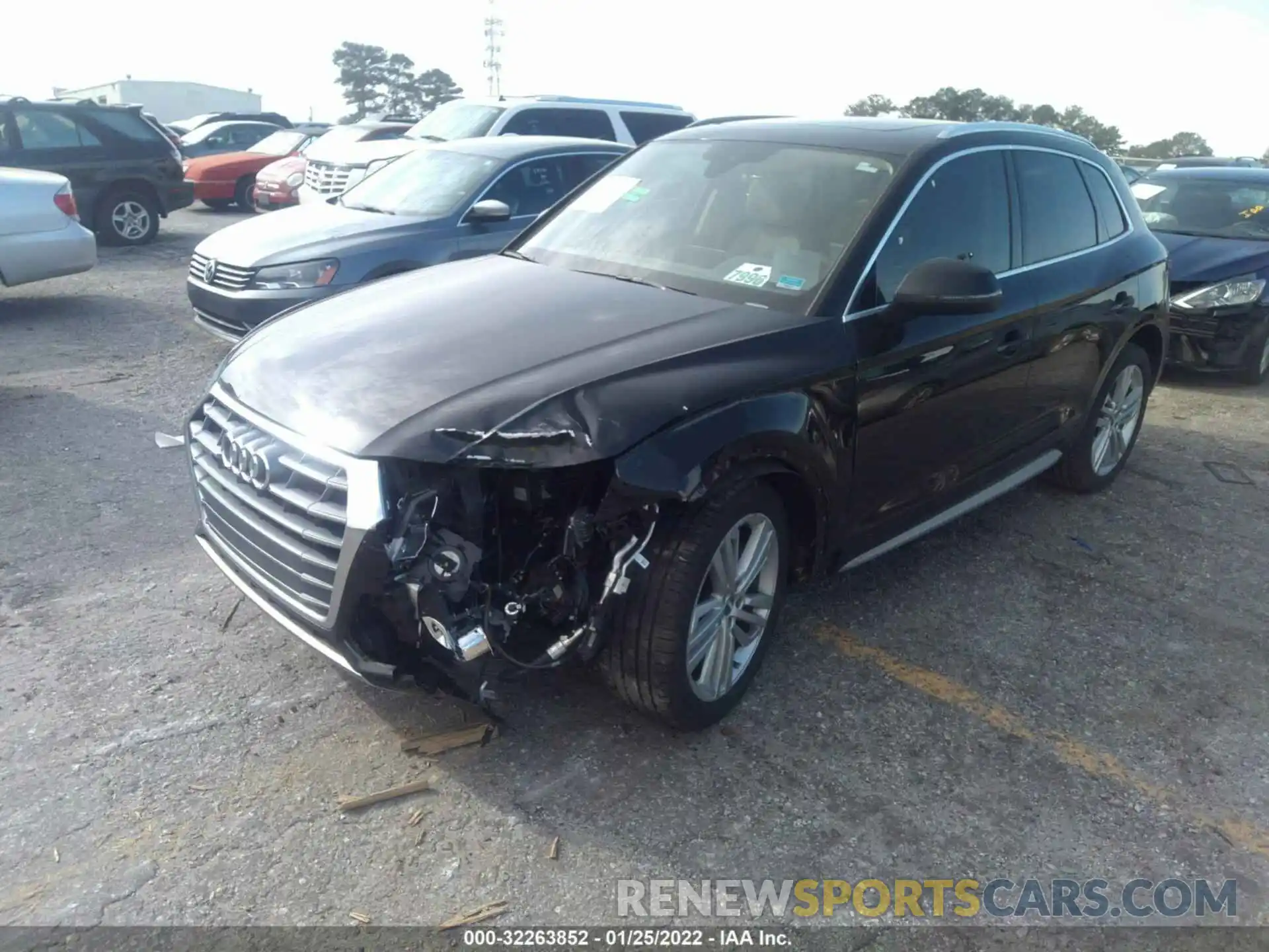 2 Photograph of a damaged car WA1BNAFY1K2072789 AUDI Q5 2019