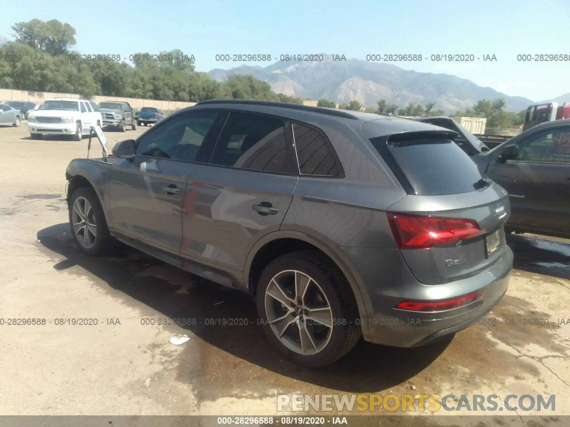 3 Фотография поврежденного автомобиля WA1BNAFY1K2073277 AUDI Q5 2019