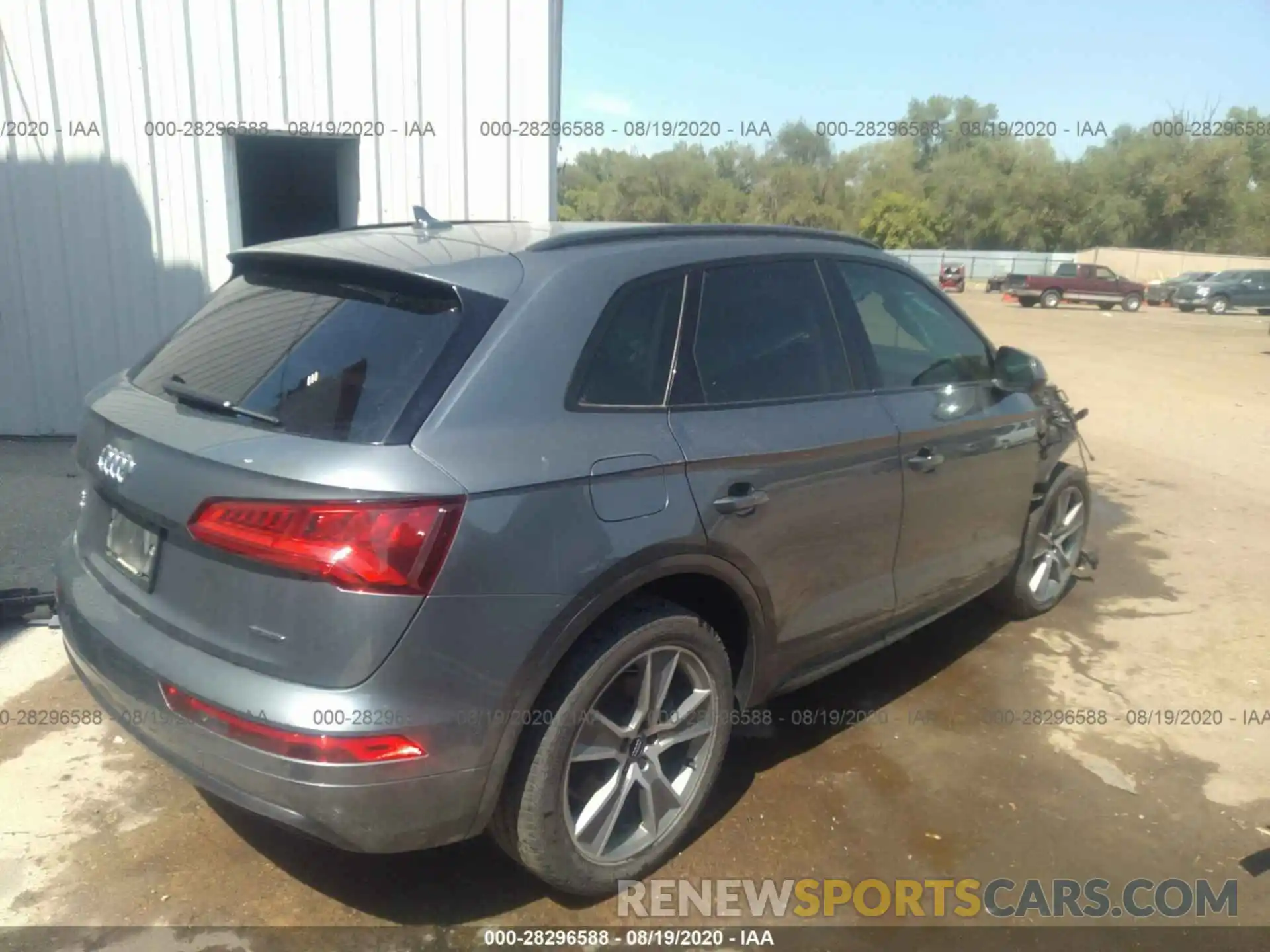 4 Фотография поврежденного автомобиля WA1BNAFY1K2073277 AUDI Q5 2019