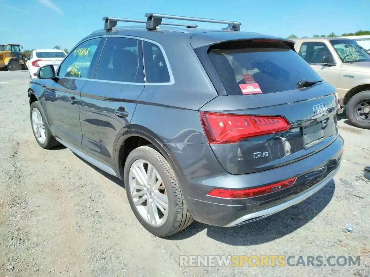 3 Фотография поврежденного автомобиля WA1BNAFY1K2082917 AUDI Q5 2019