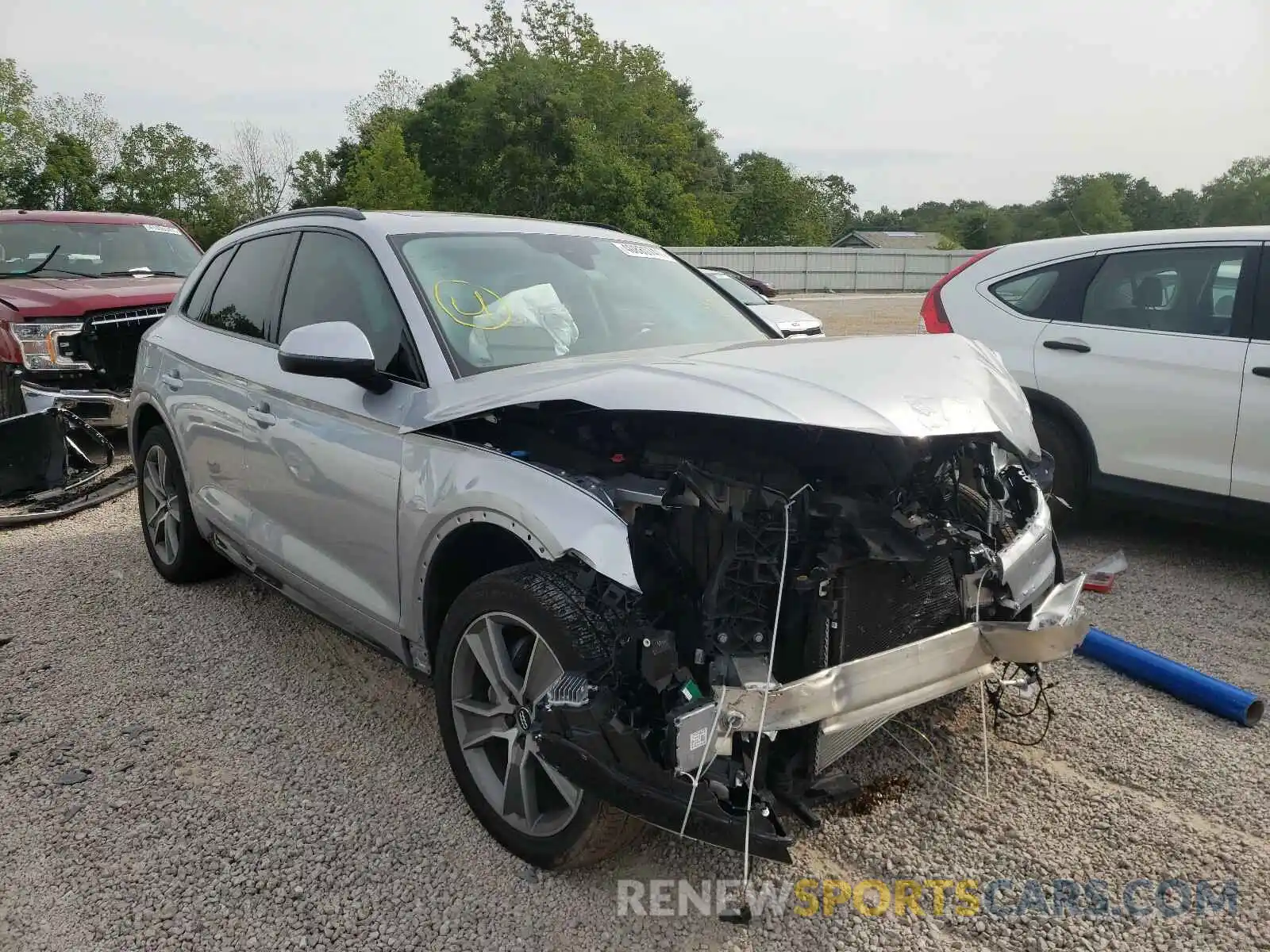 1 Photograph of a damaged car WA1BNAFY1K2088670 AUDI Q5 2019