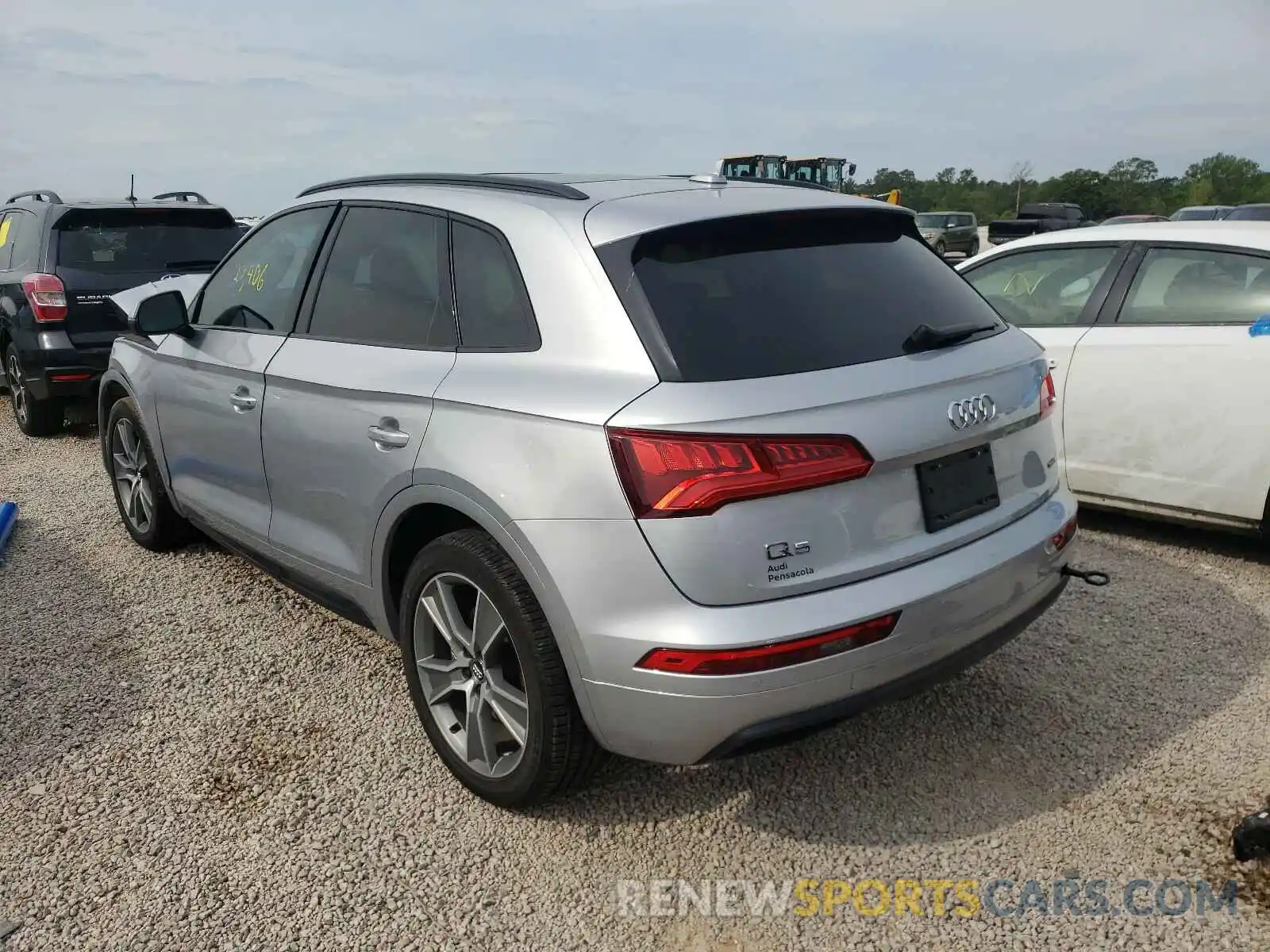 3 Фотография поврежденного автомобиля WA1BNAFY1K2088670 AUDI Q5 2019