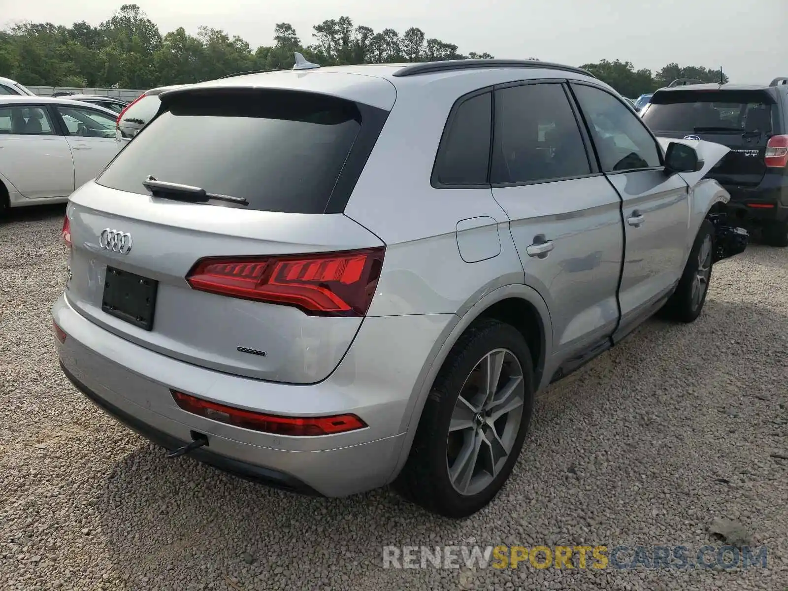 4 Фотография поврежденного автомобиля WA1BNAFY1K2088670 AUDI Q5 2019