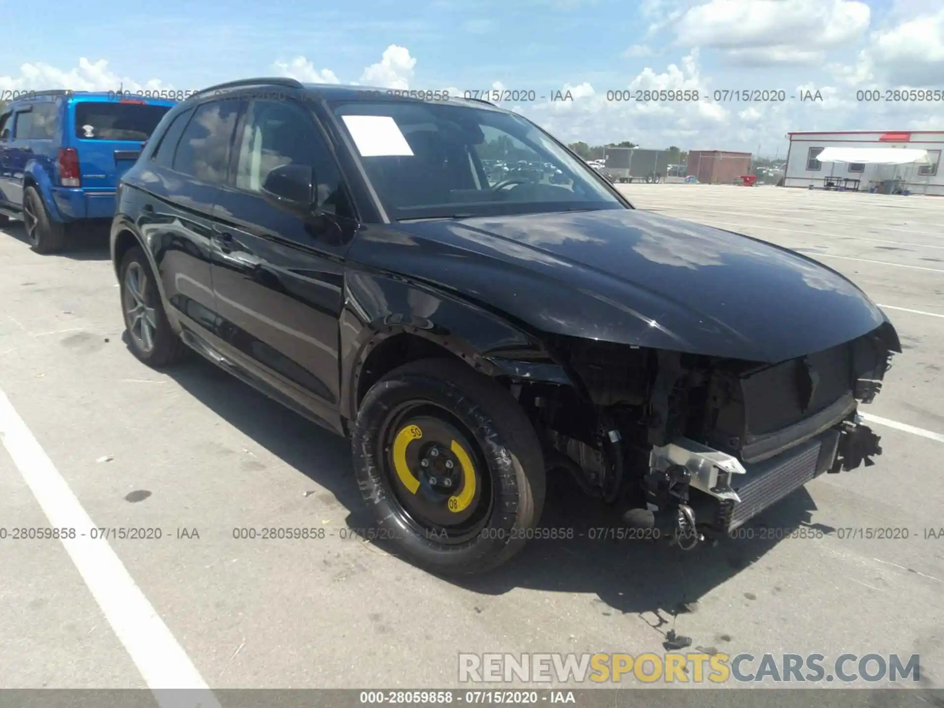 1 Photograph of a damaged car WA1BNAFY1K2091648 AUDI Q5 2019