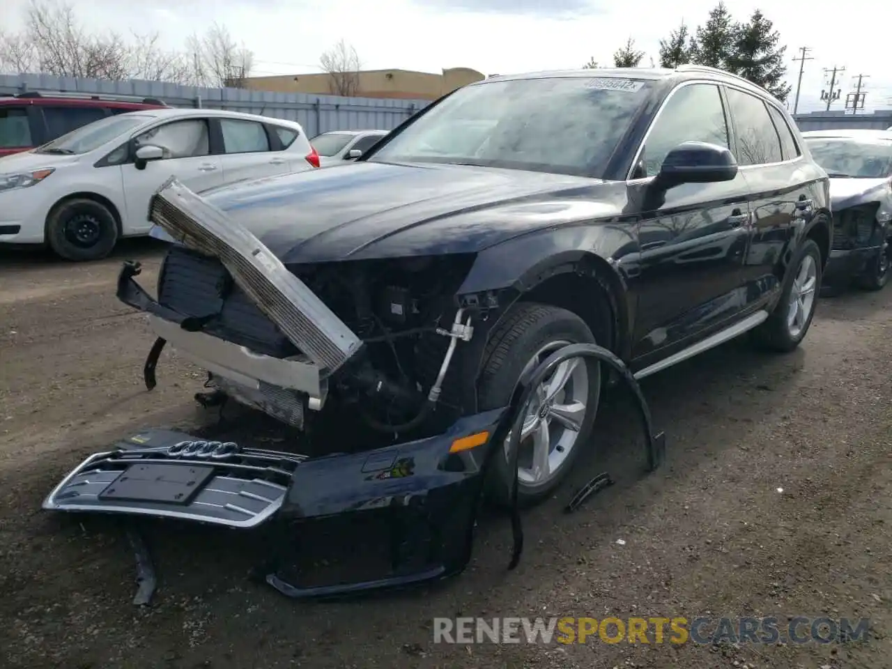 2 Photograph of a damaged car WA1BNAFY1K2098583 AUDI Q5 2019