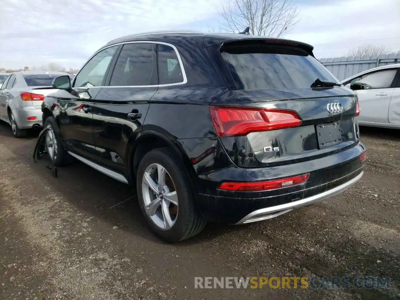 3 Фотография поврежденного автомобиля WA1BNAFY1K2098583 AUDI Q5 2019