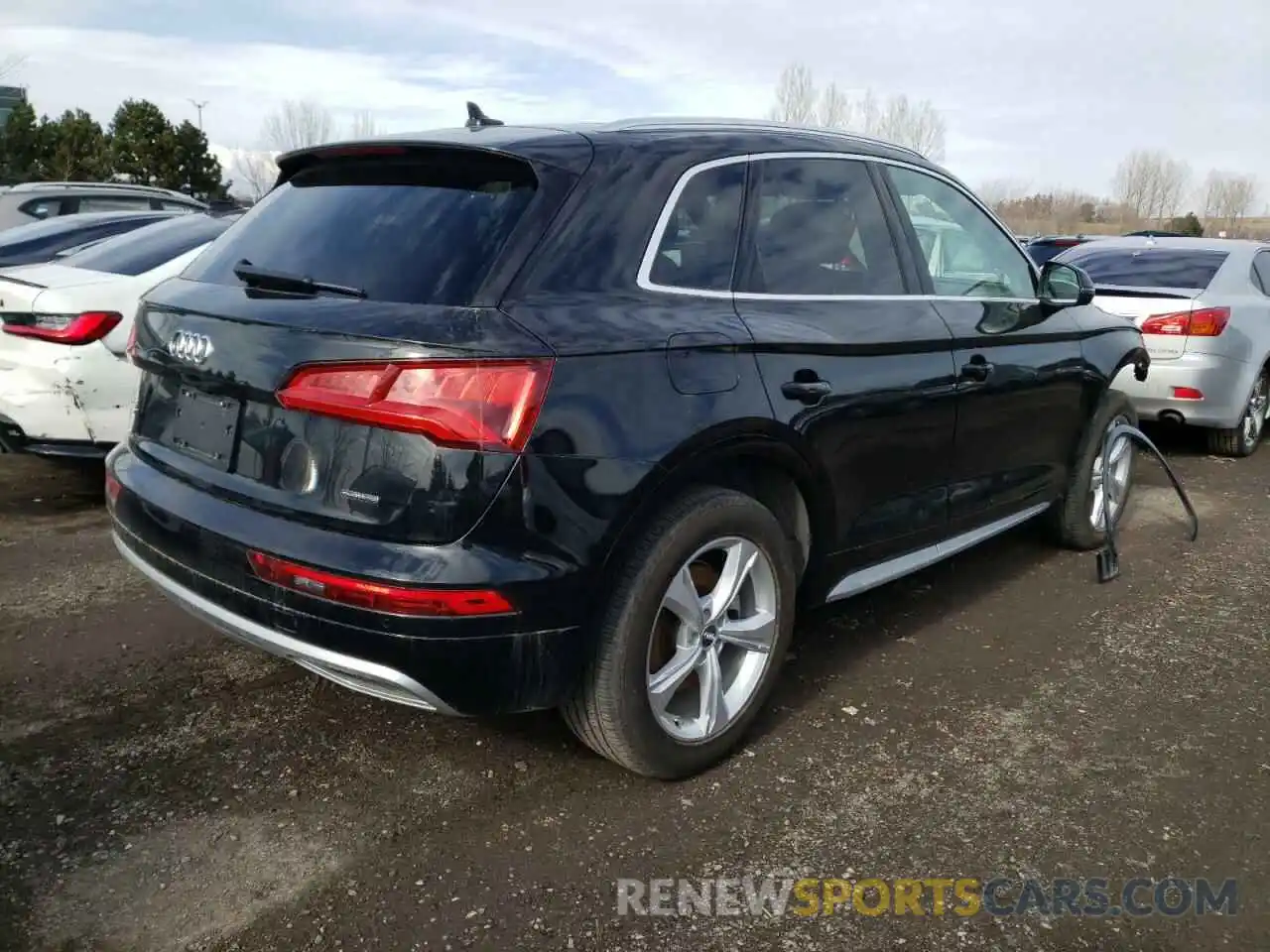 4 Фотография поврежденного автомобиля WA1BNAFY1K2098583 AUDI Q5 2019