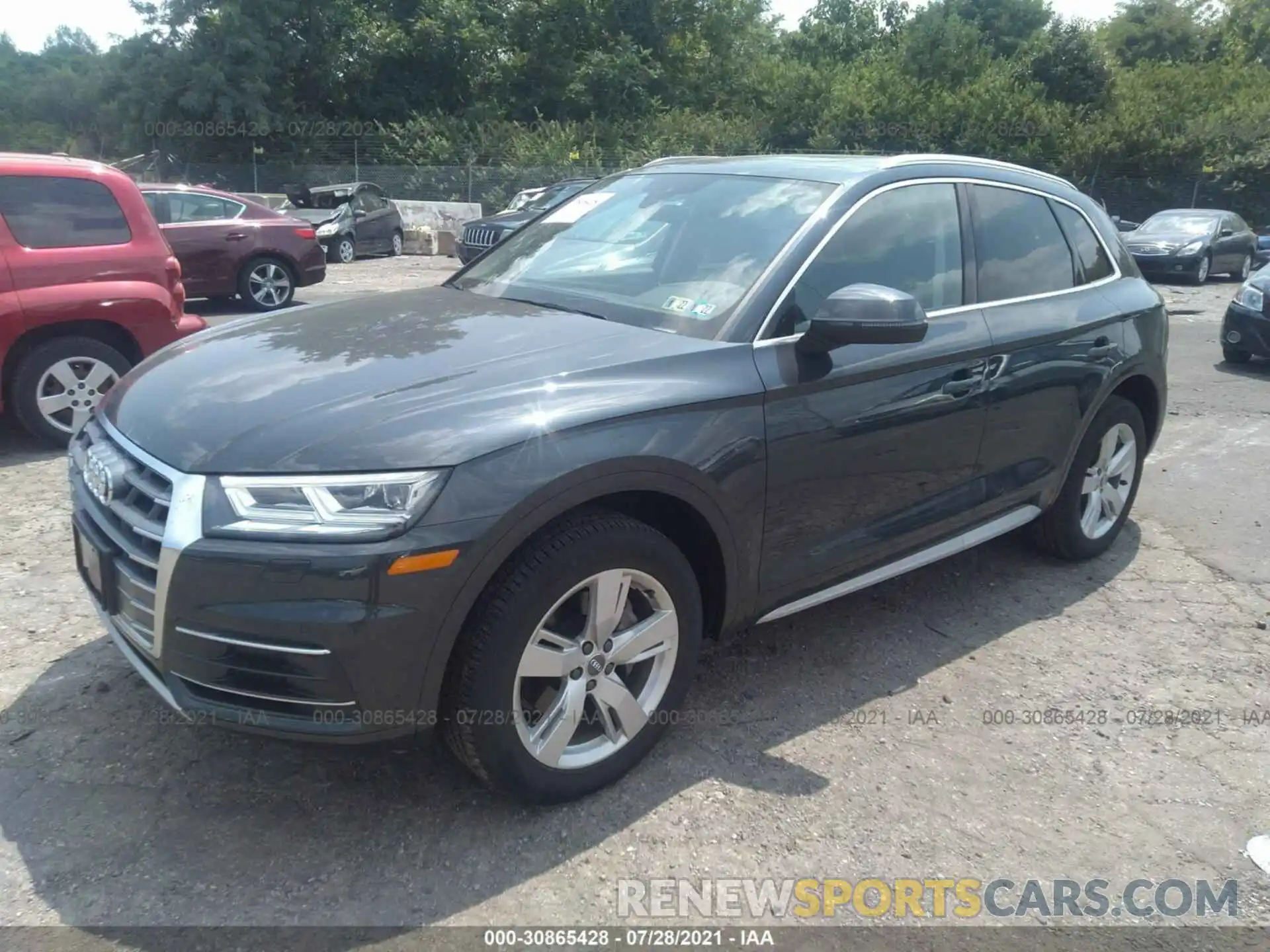 2 Photograph of a damaged car WA1BNAFY1K2099782 AUDI Q5 2019