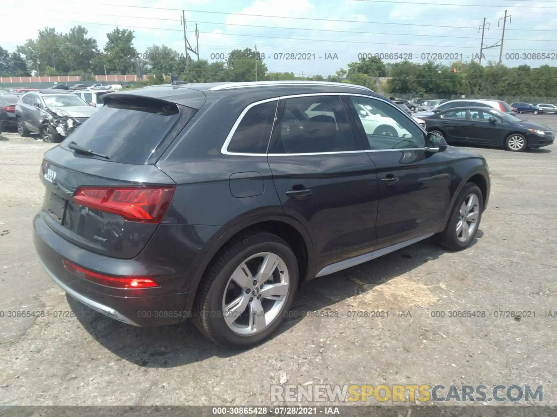 4 Photograph of a damaged car WA1BNAFY1K2099782 AUDI Q5 2019