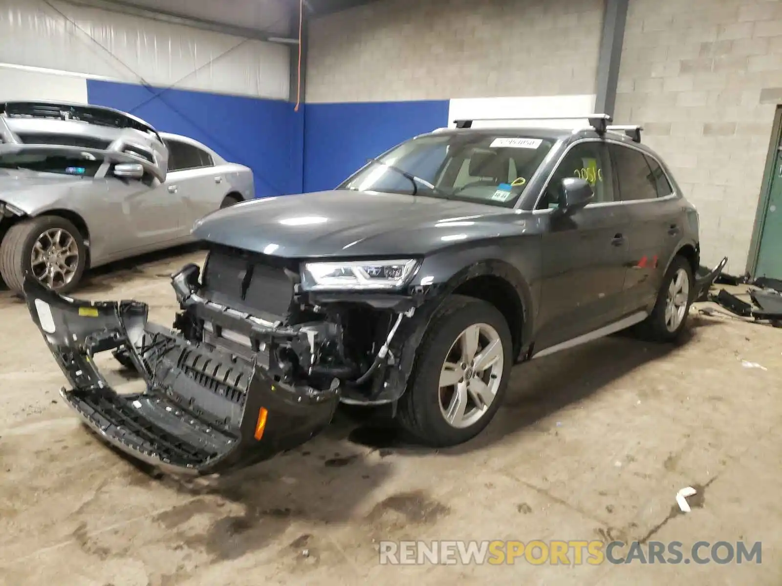 2 Фотография поврежденного автомобиля WA1BNAFY1K2105287 AUDI Q5 2019