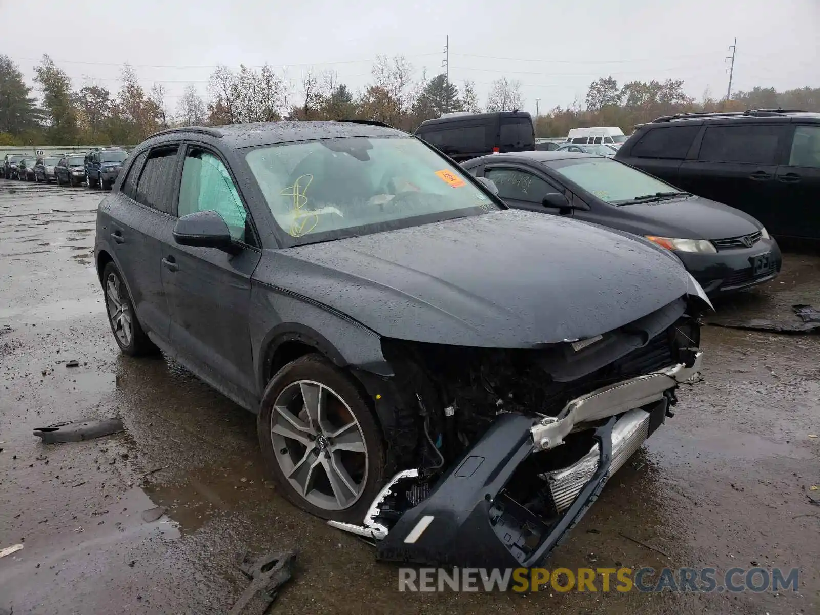 1 Photograph of a damaged car WA1BNAFY1K2108870 AUDI Q5 2019