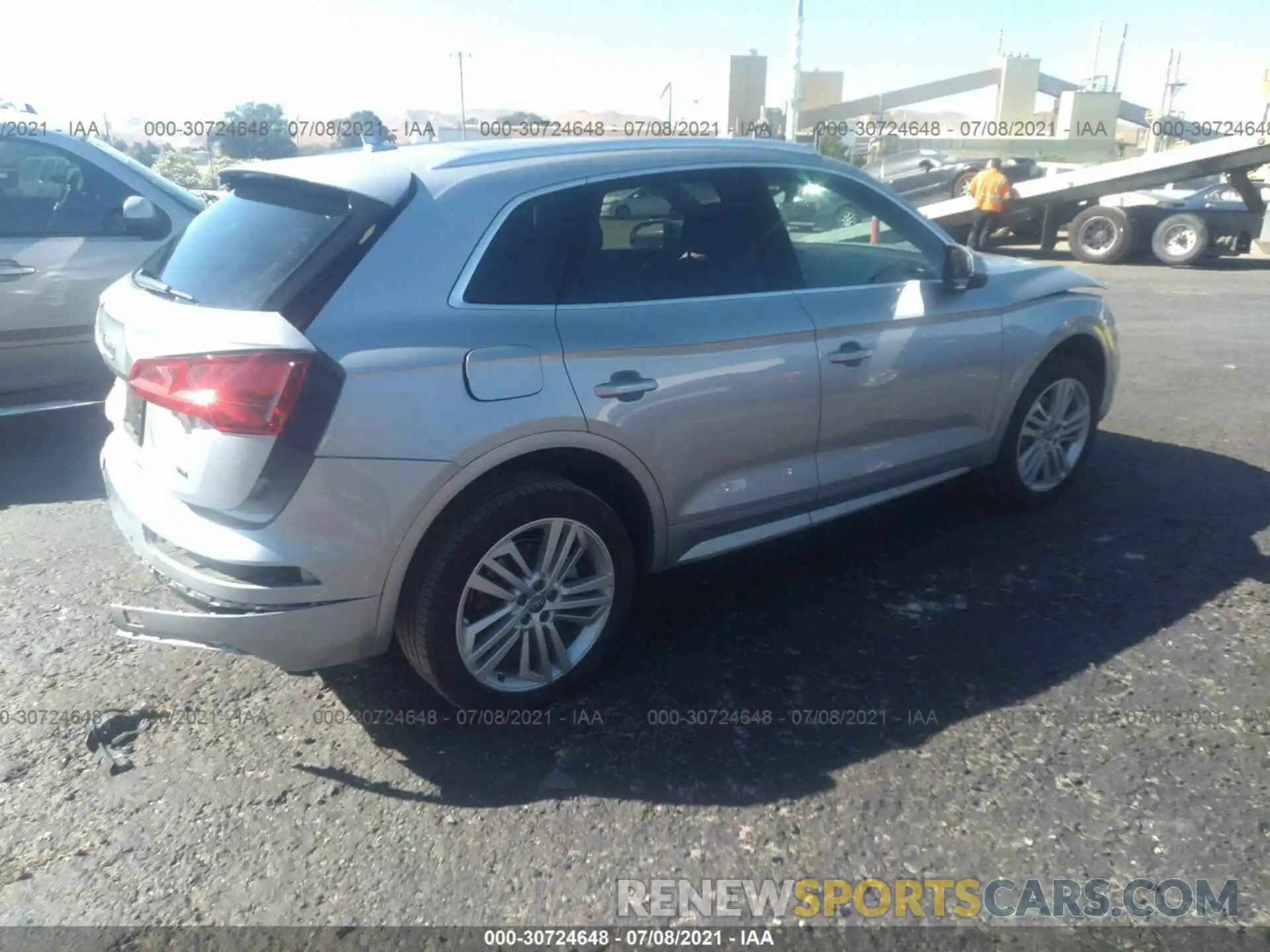 4 Фотография поврежденного автомобиля WA1BNAFY1K2115530 AUDI Q5 2019