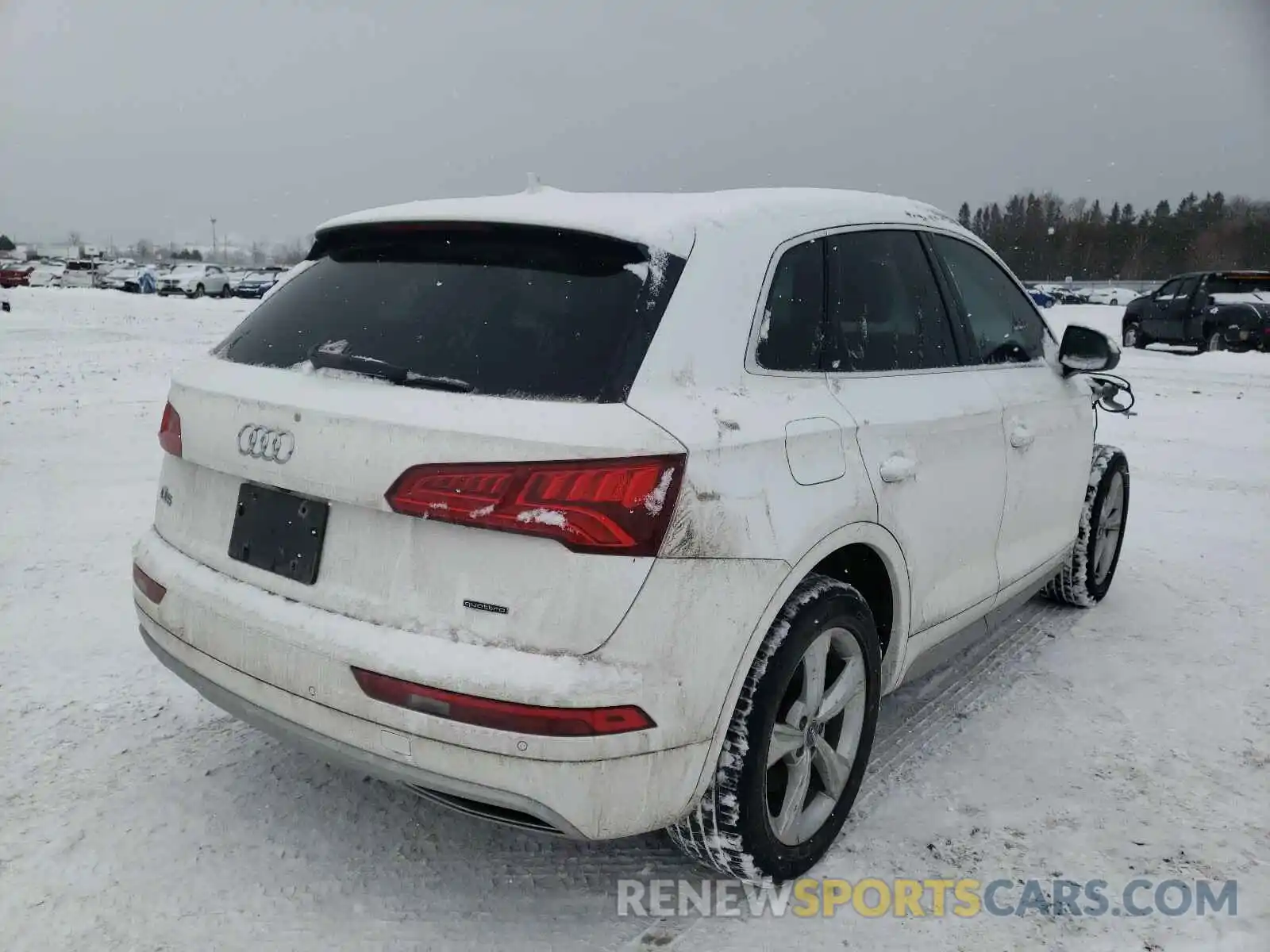 4 Photograph of a damaged car WA1BNAFY1K2116435 AUDI Q5 2019