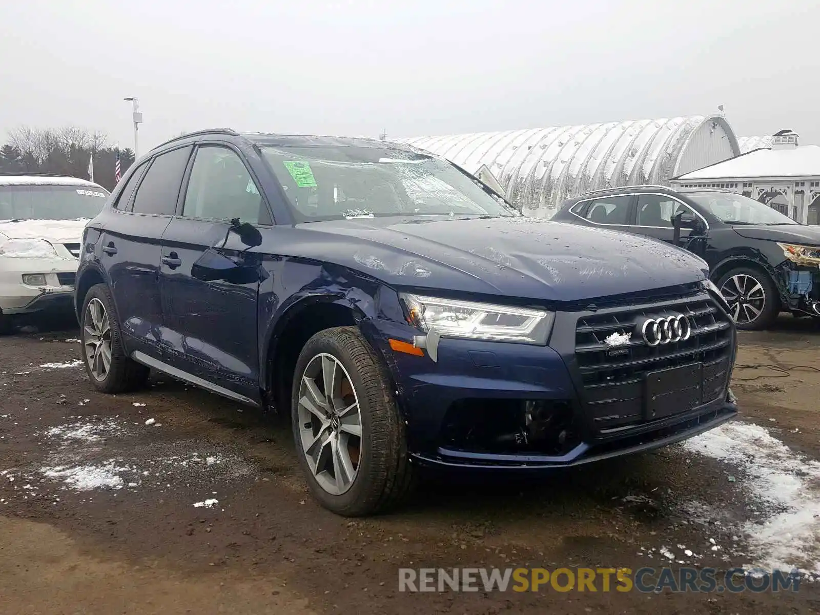 1 Фотография поврежденного автомобиля WA1BNAFY1K2118606 AUDI Q5 2019