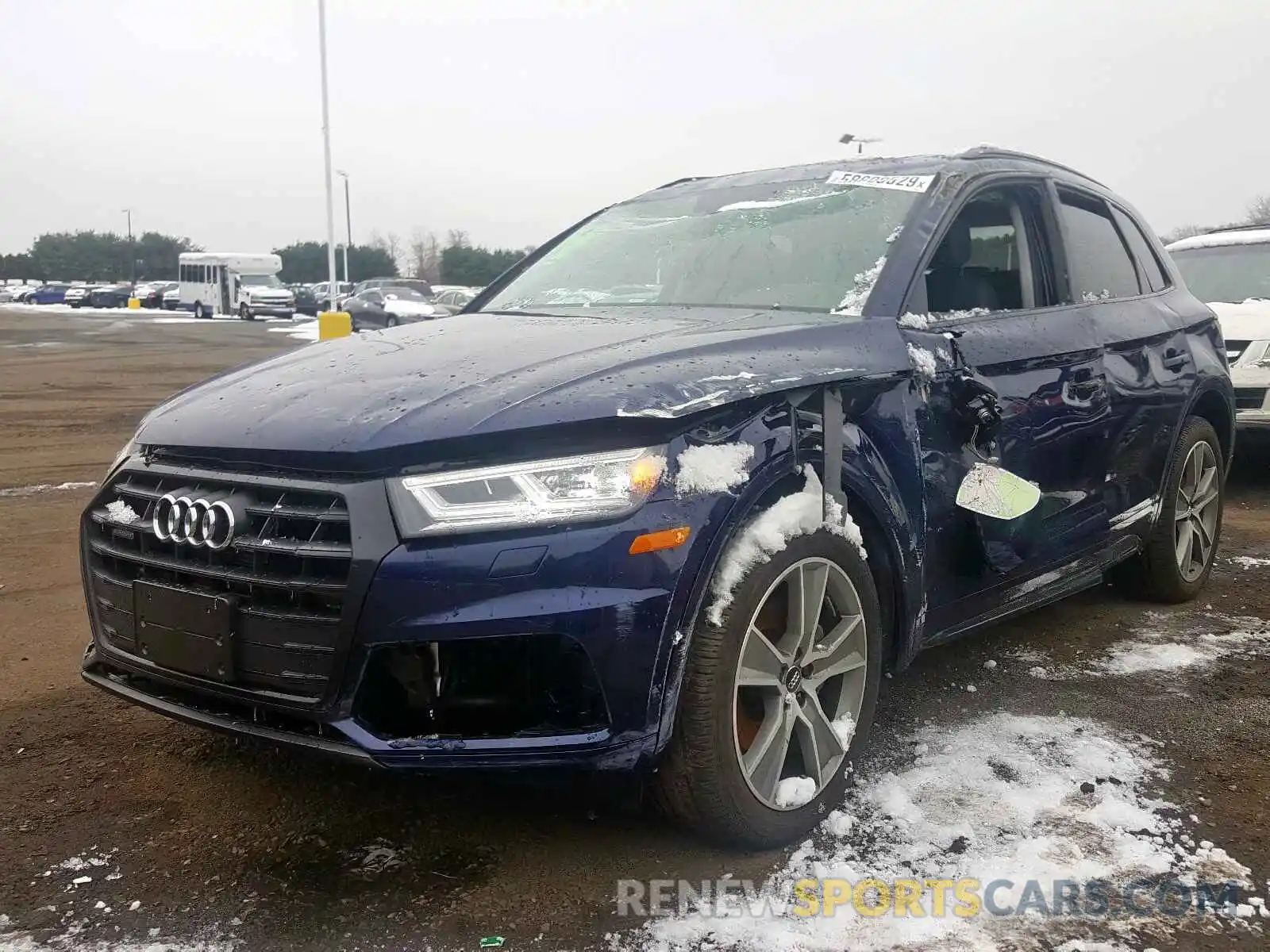 2 Фотография поврежденного автомобиля WA1BNAFY1K2118606 AUDI Q5 2019