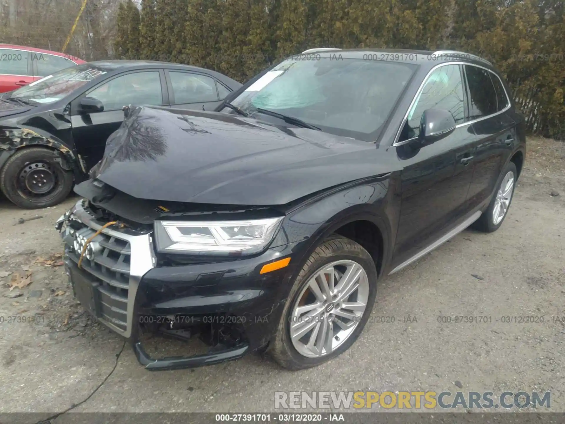 2 Photograph of a damaged car WA1BNAFY1K2128553 AUDI Q5 2019